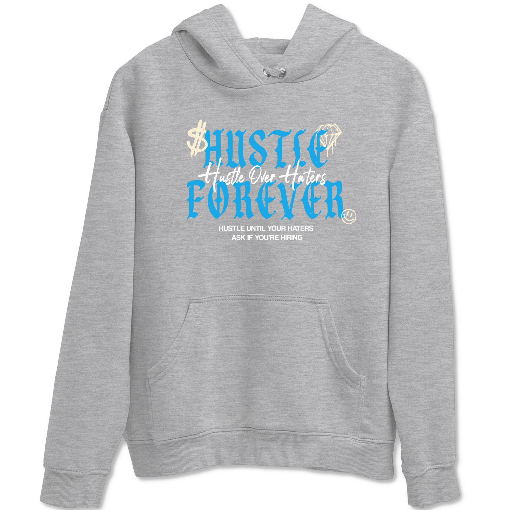Hustle Over Haters snkmatch Tees - Air Jordan 1 UNC Reimagined
