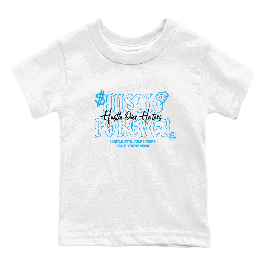 Hustle Over Haters snkmatch Tees Kids - Air Jordan 1 UNC Reimagined