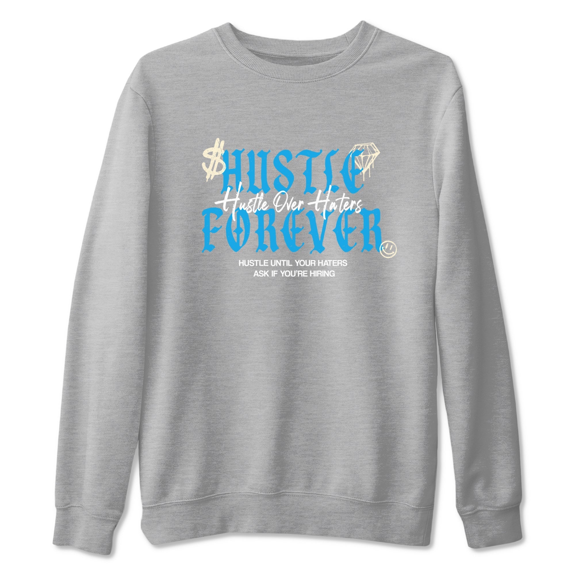 Hustle Over Haters snkmatch Tees - Air Jordan 1 UNC Reimagined