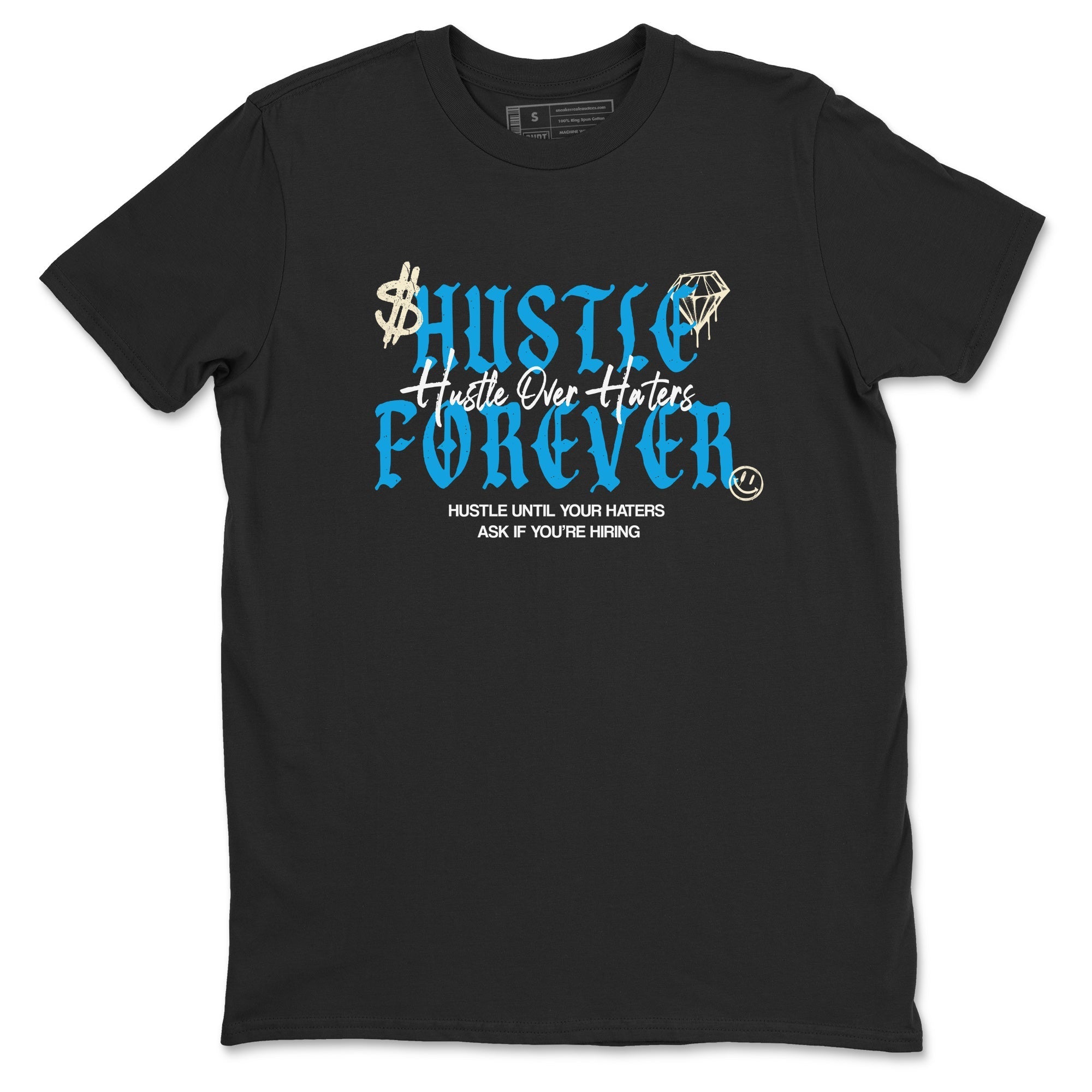 Hustle Over Haters snkmatch Tees - Air Jordan 1 UNC Reimagined