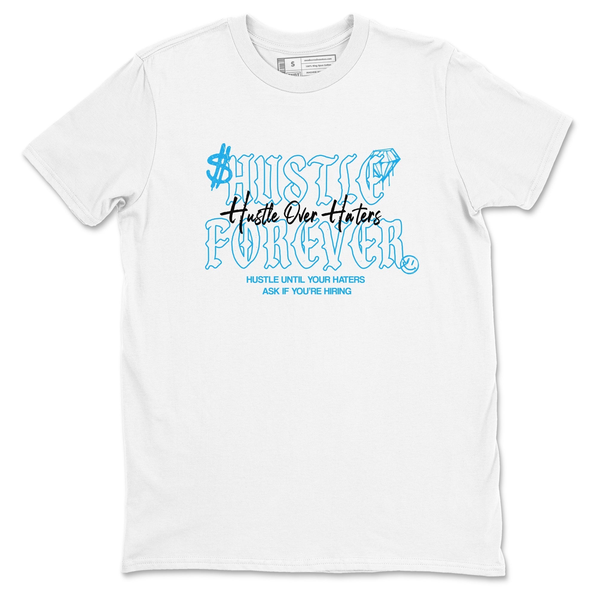 Hustle Over Haters snkmatch Tees - Air Jordan 1 UNC Reimagined