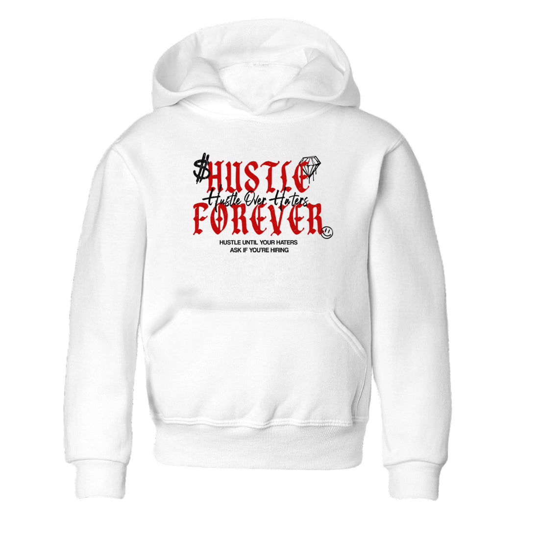 Hustle Over Haters snkmatch Tees Kids - Air Jordan 11 Bred