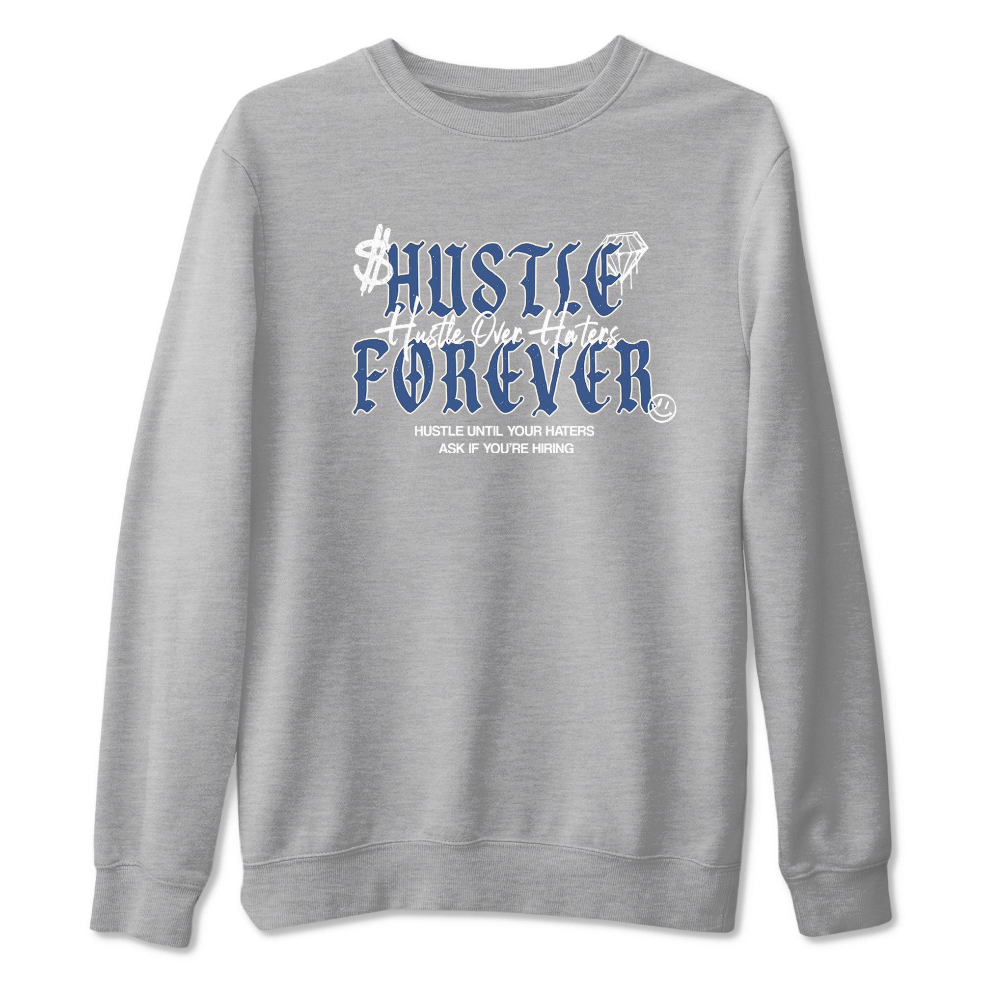 Hustle Over Haters snkmatch Tees - Air Jordan 3 A Ma Maniere x Diffused Blue