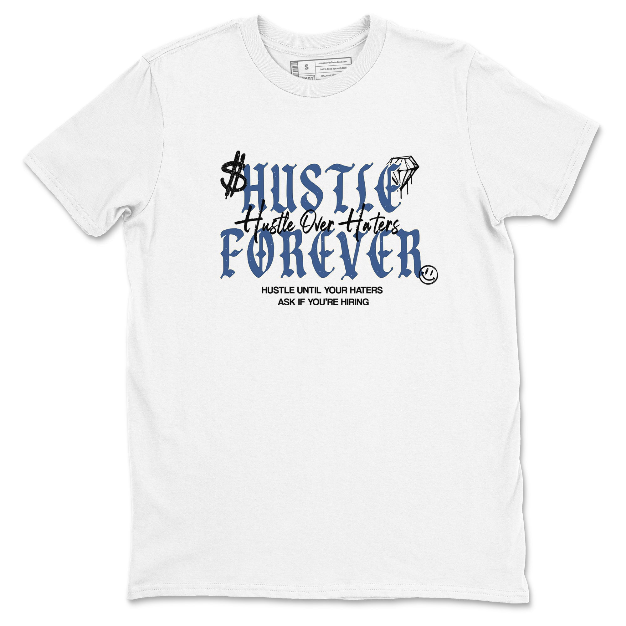 Hustle Over Haters snkmatch Tees - Air Jordan 3 A Ma Maniere x Diffused Blue