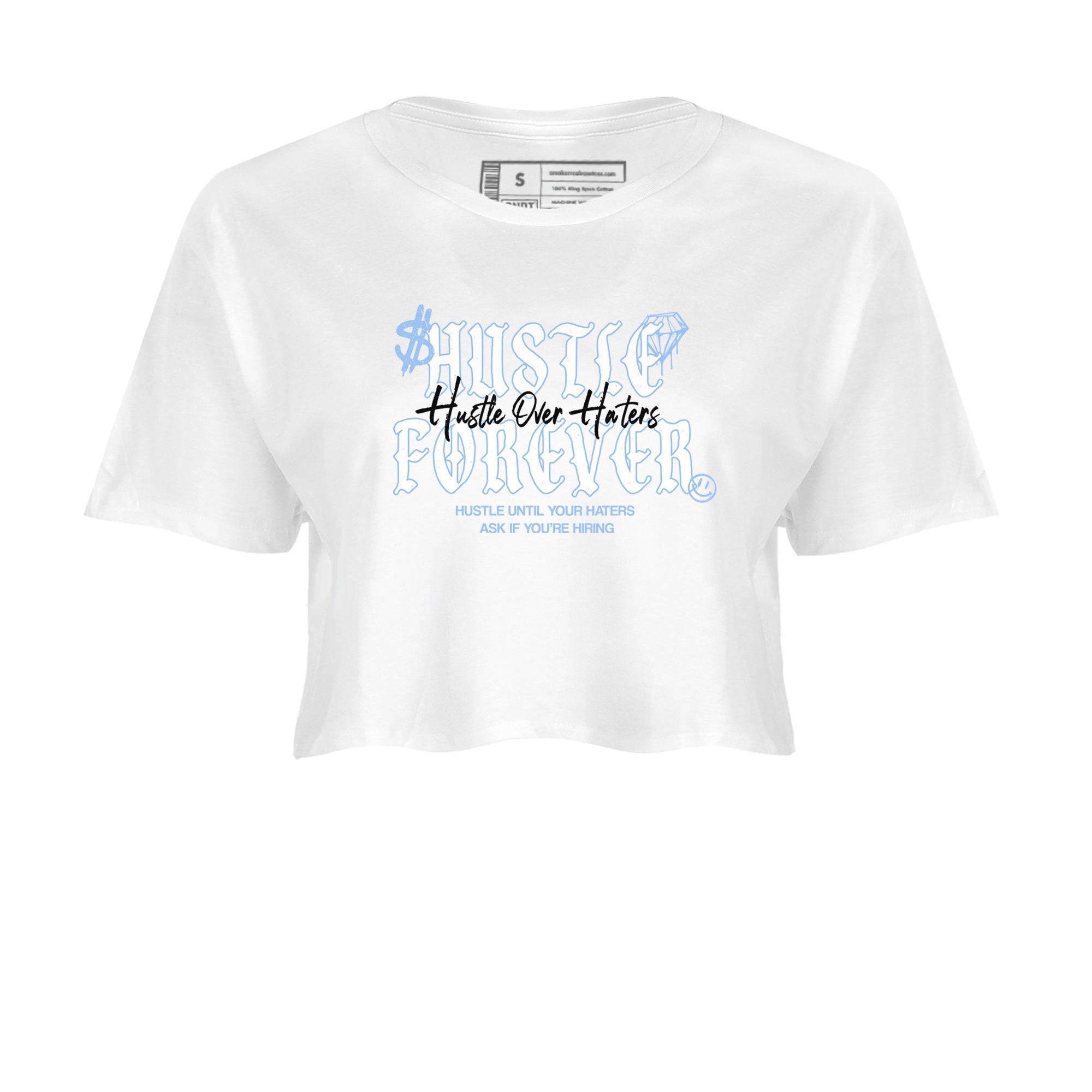 Hustle Over Haters snkmatch Women's Top - Air Jordan 4 Forget Me Not