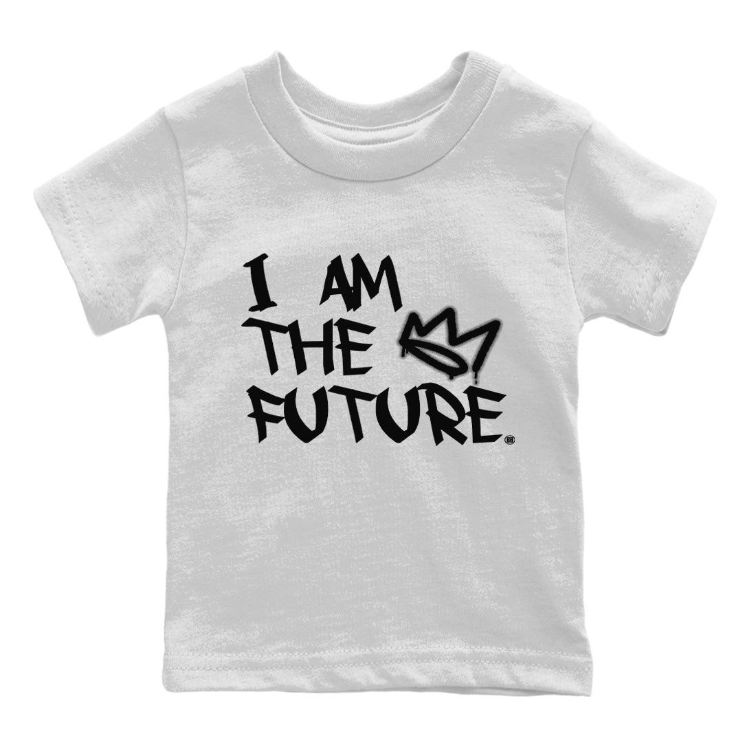 I Am The Future Kids Tops - Air Jordan 1 Black White