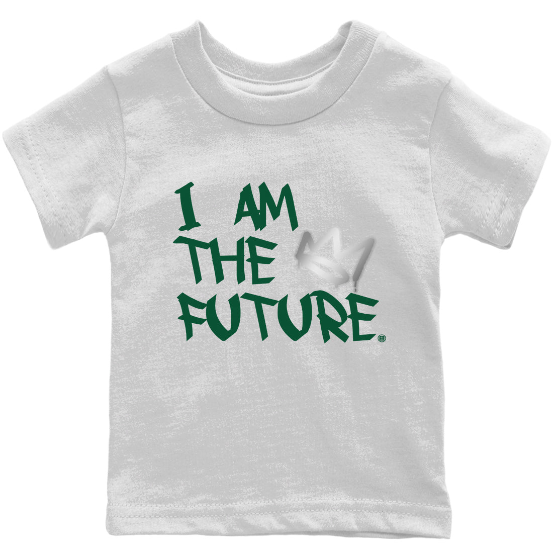 I Am The Future Kids Tops - Air Jordan 1 Gorge Green