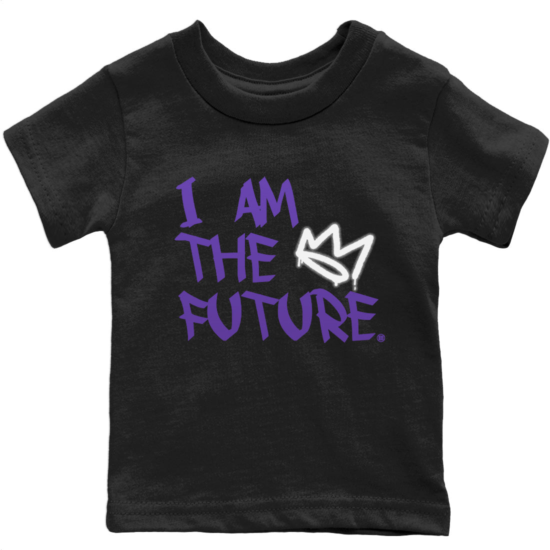 I Am The Future Kids Tops - Air Jordan 3 Dark Iris