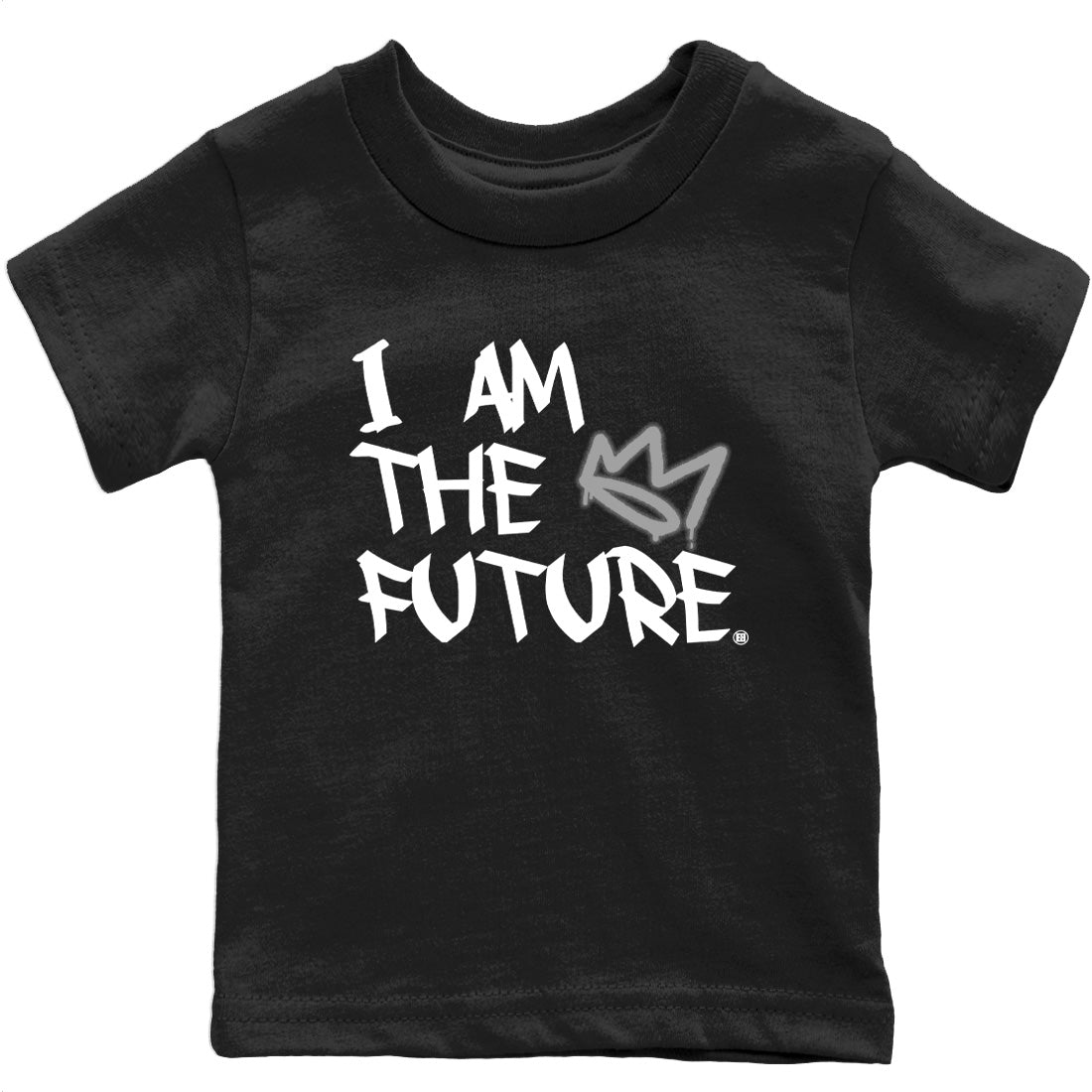 I Am The Future Kids Tops - Air Jordan 4 Military Black
