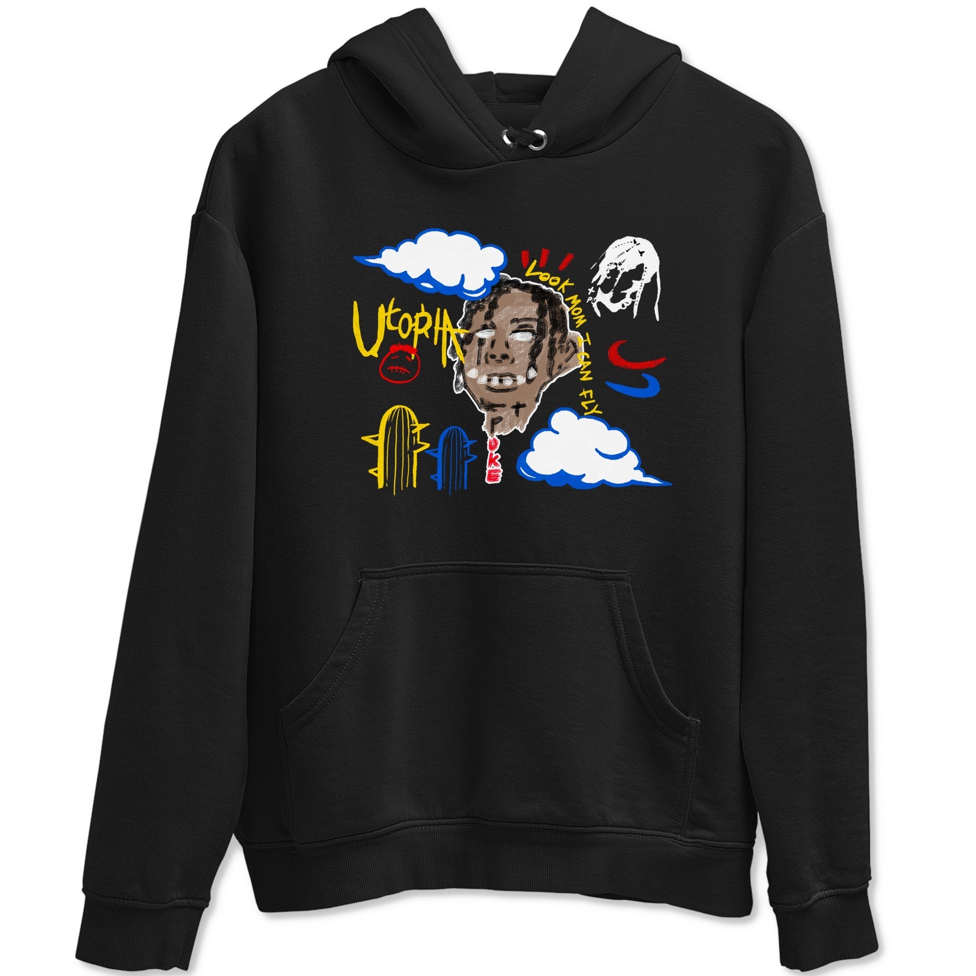 I Can Fly snkmatch Tees - Air Jordan 1 Travis Scott Canary