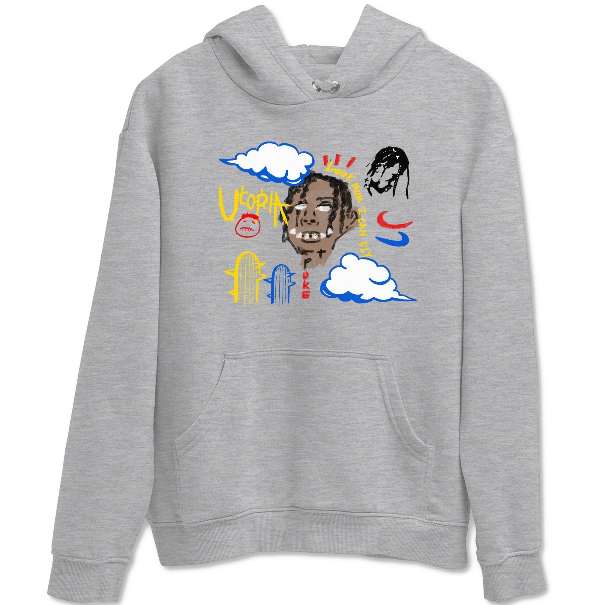 I Can Fly snkmatch Tees - Air Jordan 1 Travis Scott Canary