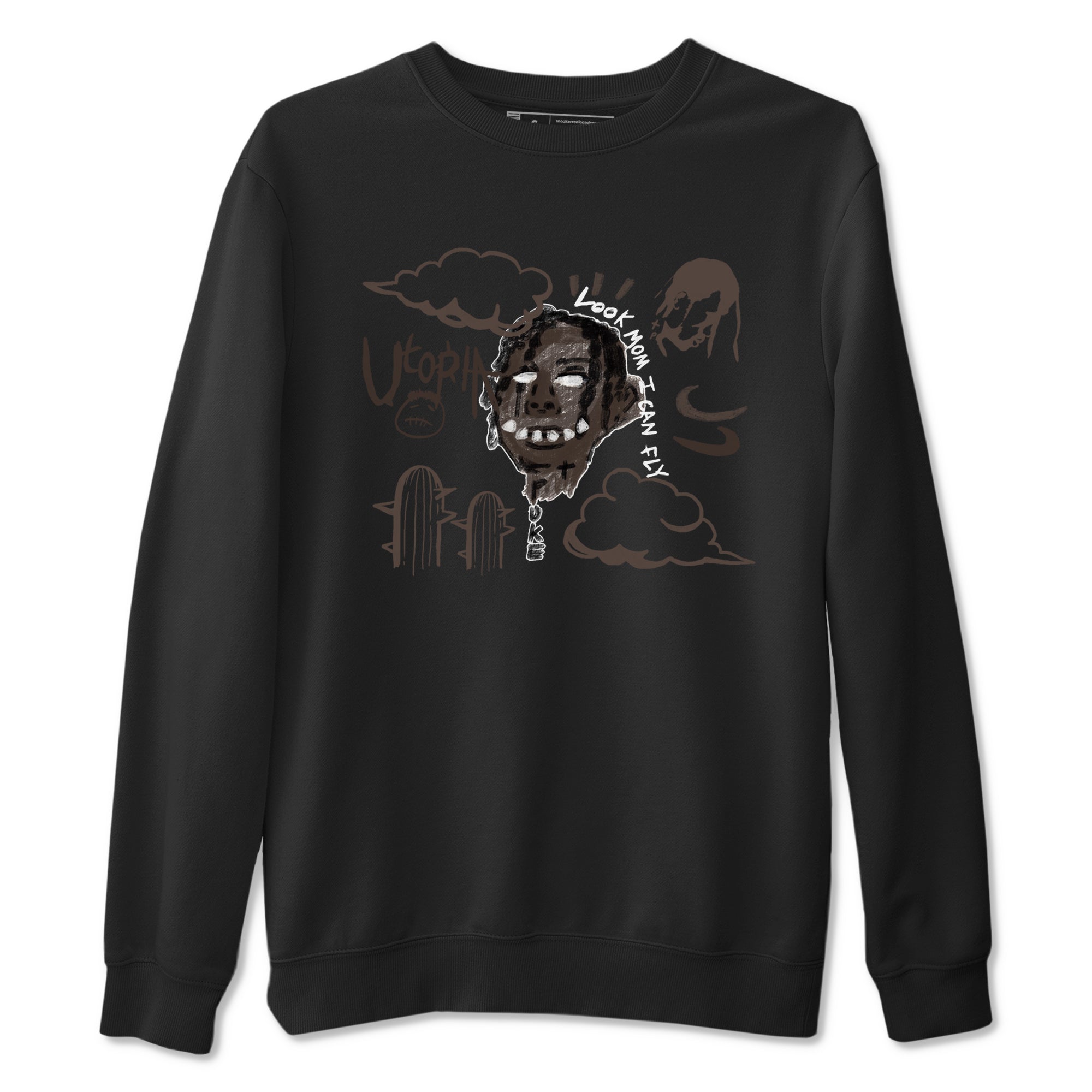 I Can Fly snkmatch Tees - Air Jordan 1 Travis Scott Velvet Brown