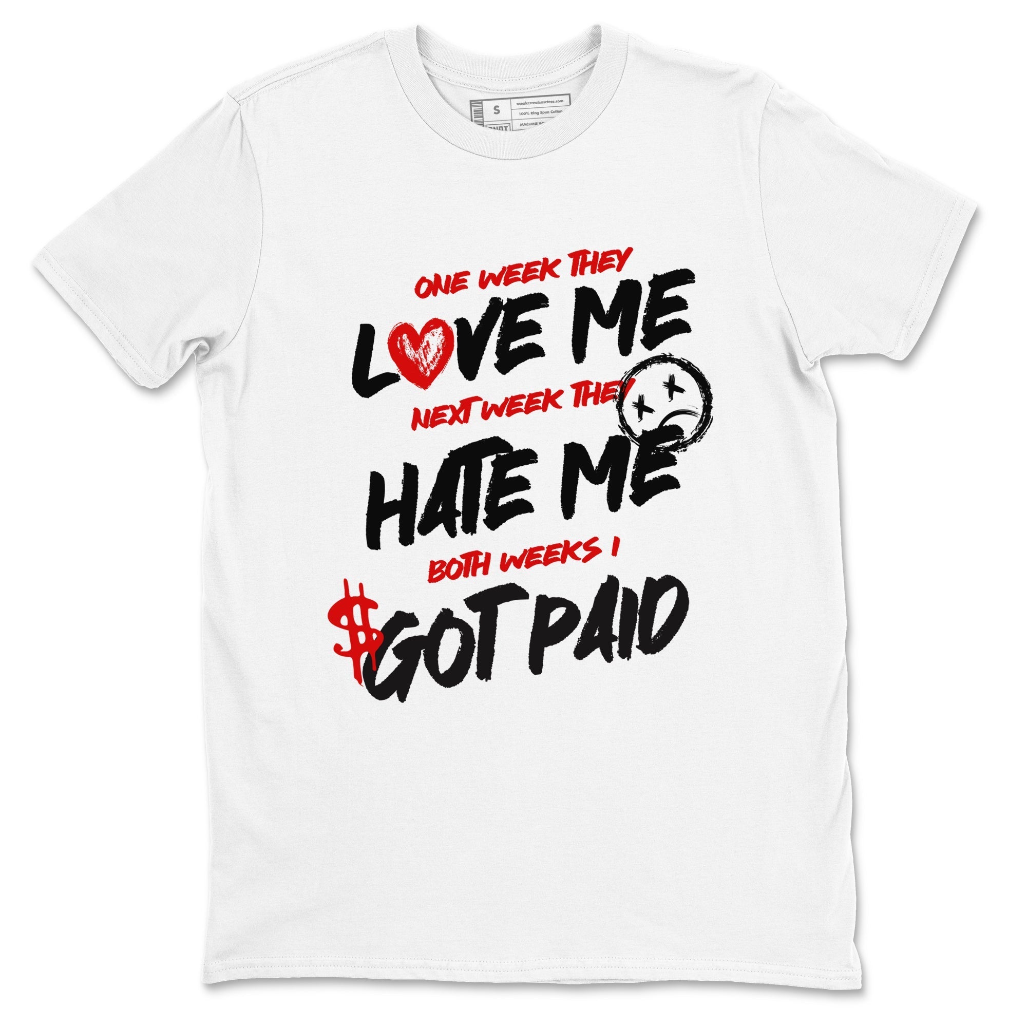 I Got Paid snkmatch Tees - Air Jordan 1 Black Toe Reimagined