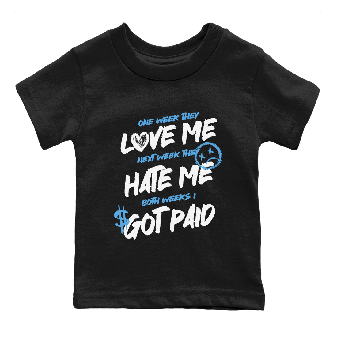 I Got Paid snkmatch Tees Kids - Air Jordan 1 Obsidian