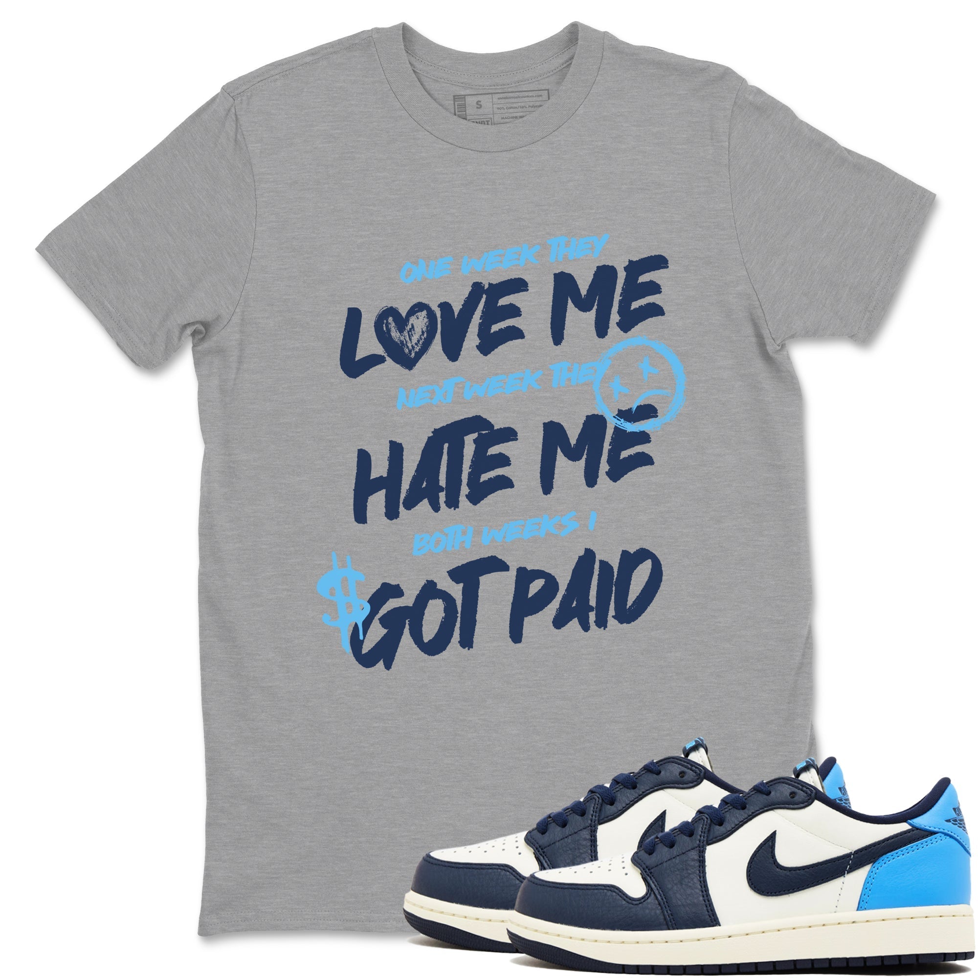I Got Paid snkmatch Tees - Air Jordan 1 Obsidian