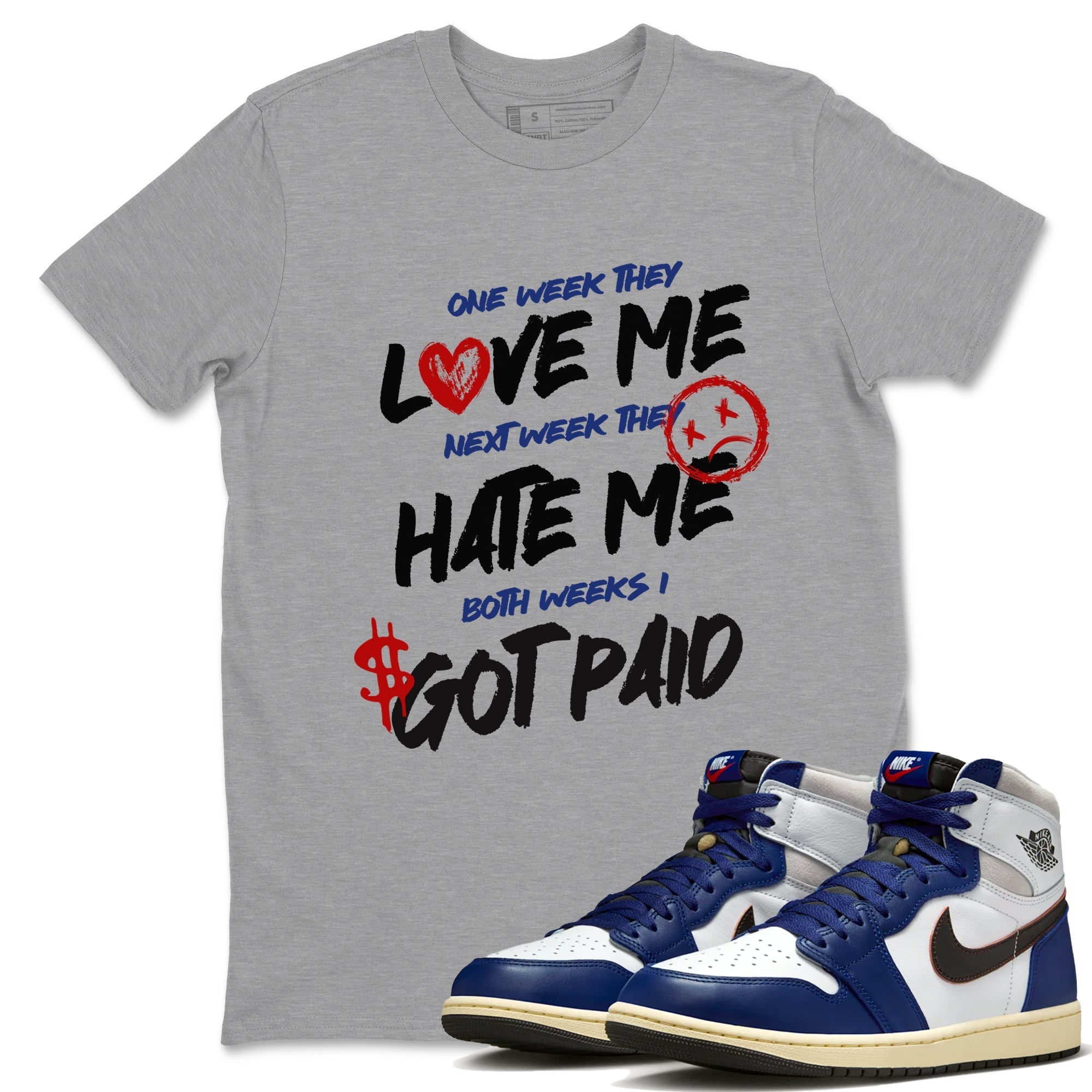 I Got Paid snkmatch Tees - Air Jordan 1 Rare Air