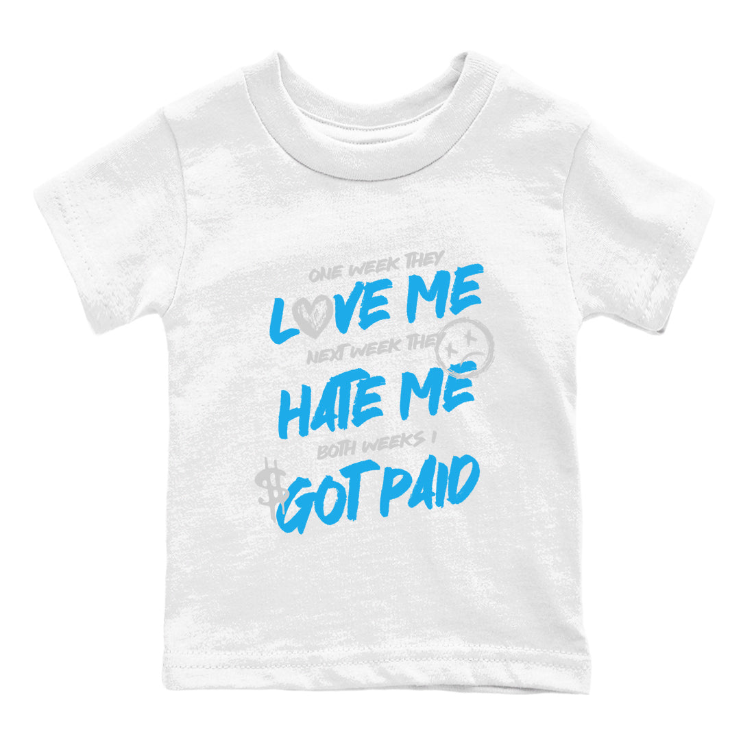 I Got Paid snkmatch Tees Kids - Air Jordan 1 UNC Reimagined