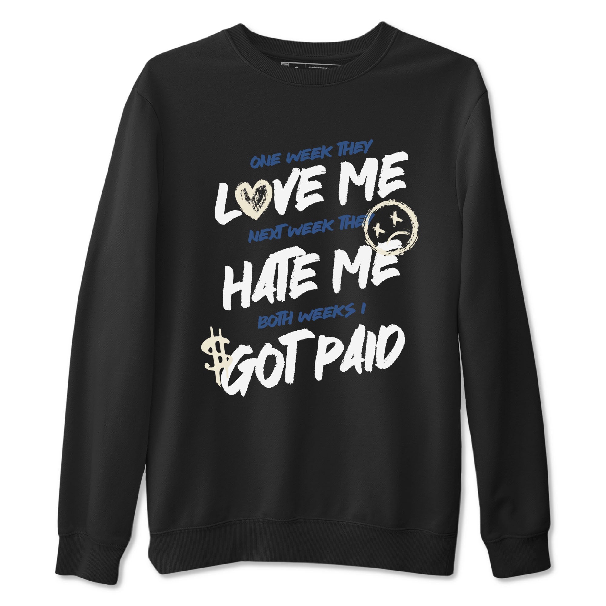 I Got Paid snkmatch Tees - Air Jordan 3 A Ma Maniere x Diffused Blue