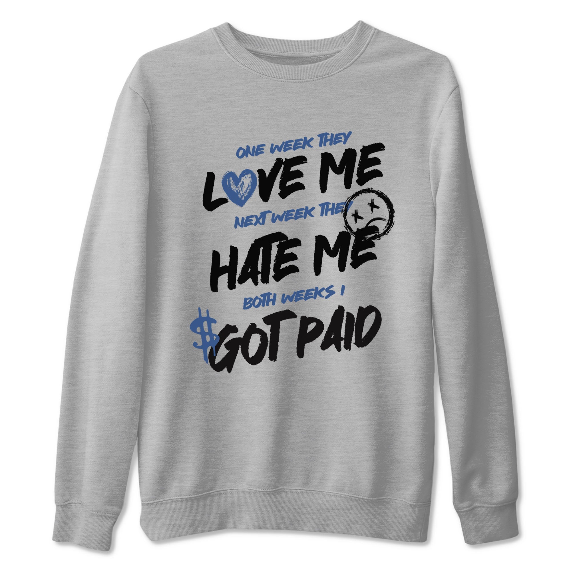 I Got Paid snkmatch Tees - Air Jordan 3 A Ma Maniere x Diffused Blue
