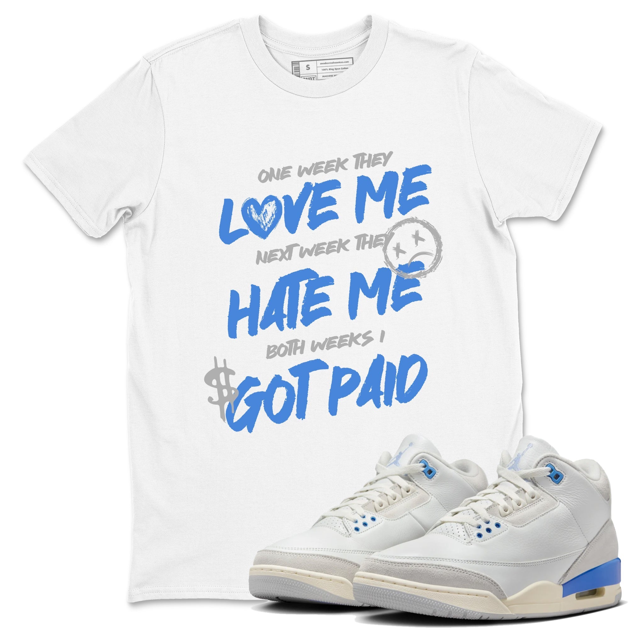 I Got Paid snkmatch Tees - Air Jordan 3 Lucky Shorts
