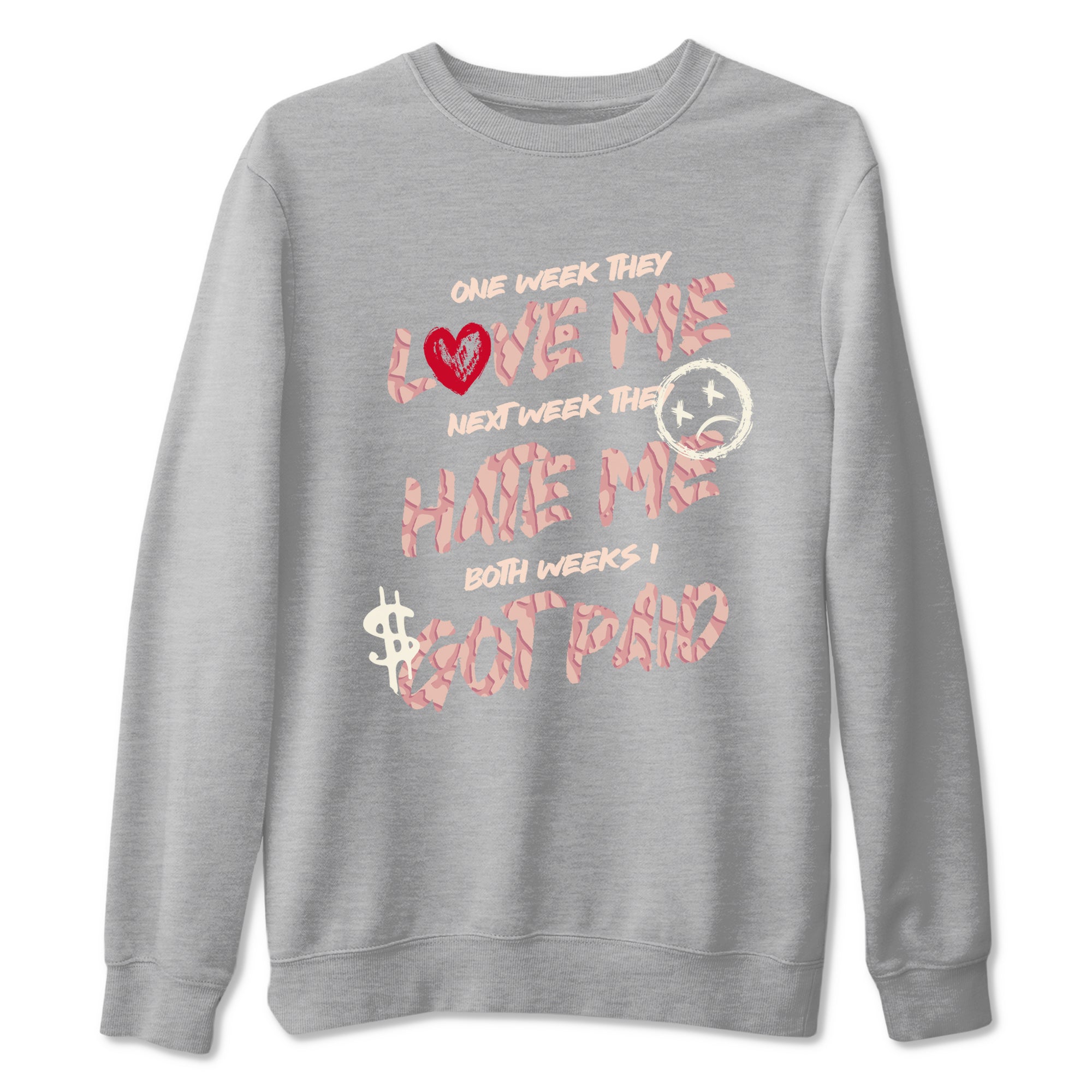 I Got Paid snkmatch Tees - Air Jordan 3 Valentines Day