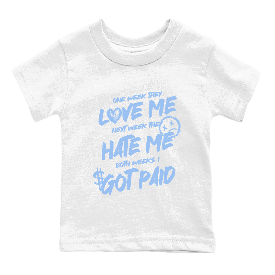 I Got Paid snkmatch Tees Kids - Air Jordan 4 Aluminum