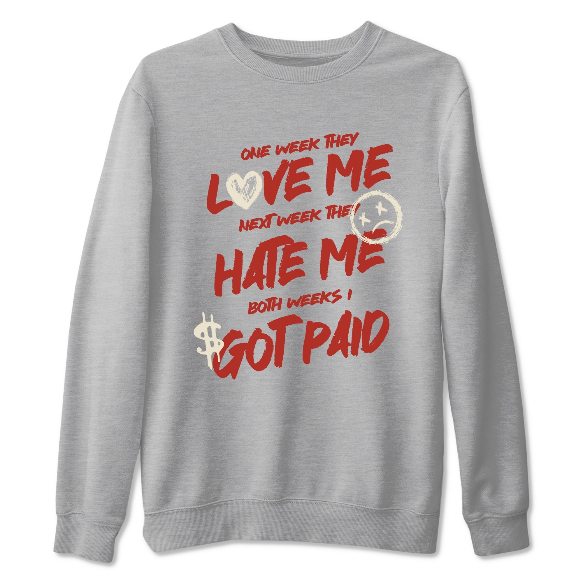 I Got Paid snkmatch Tees - Air Jordan 4 Brick By Brick