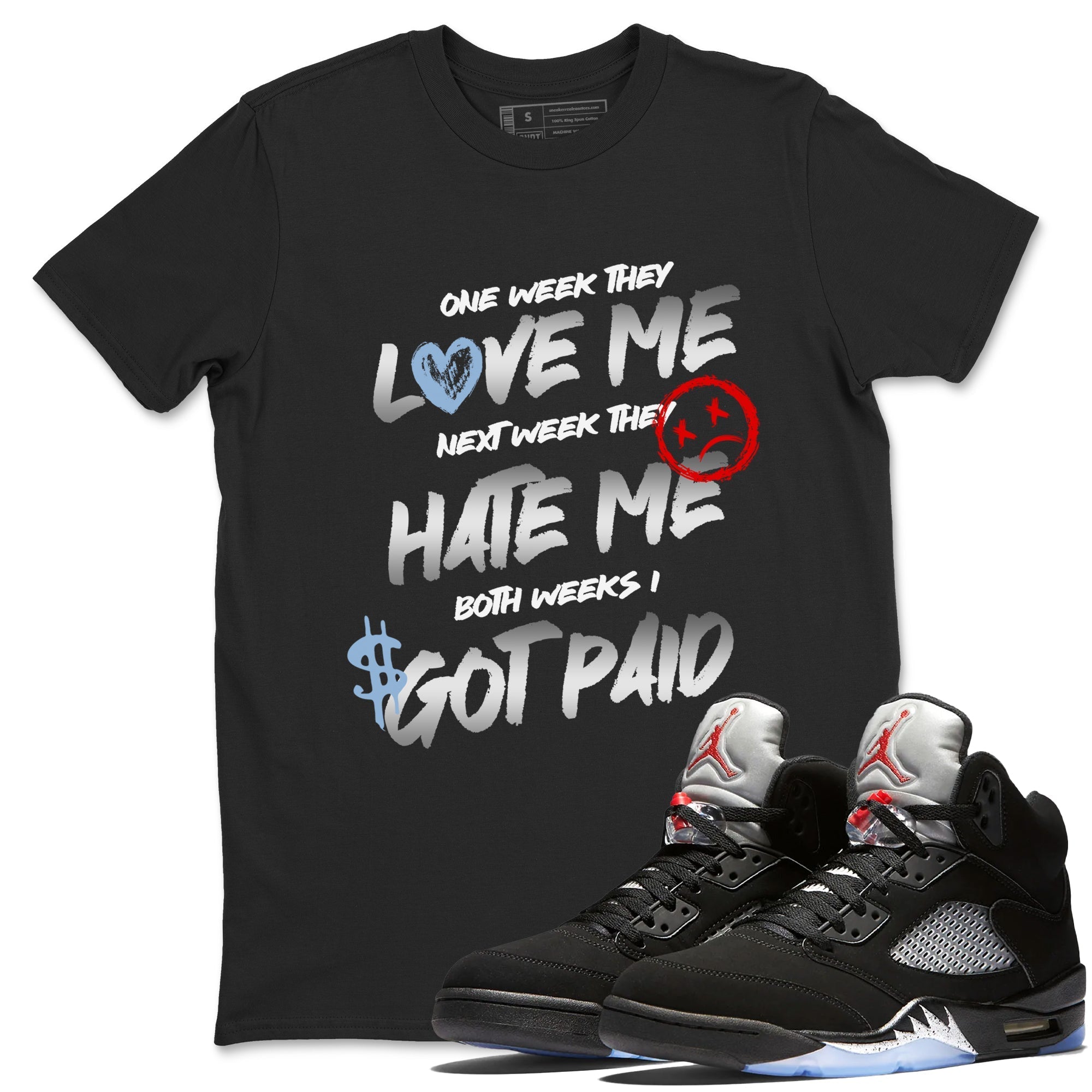 I Got Paid snkmatch Tees - Air Jordan 5 Reimagined