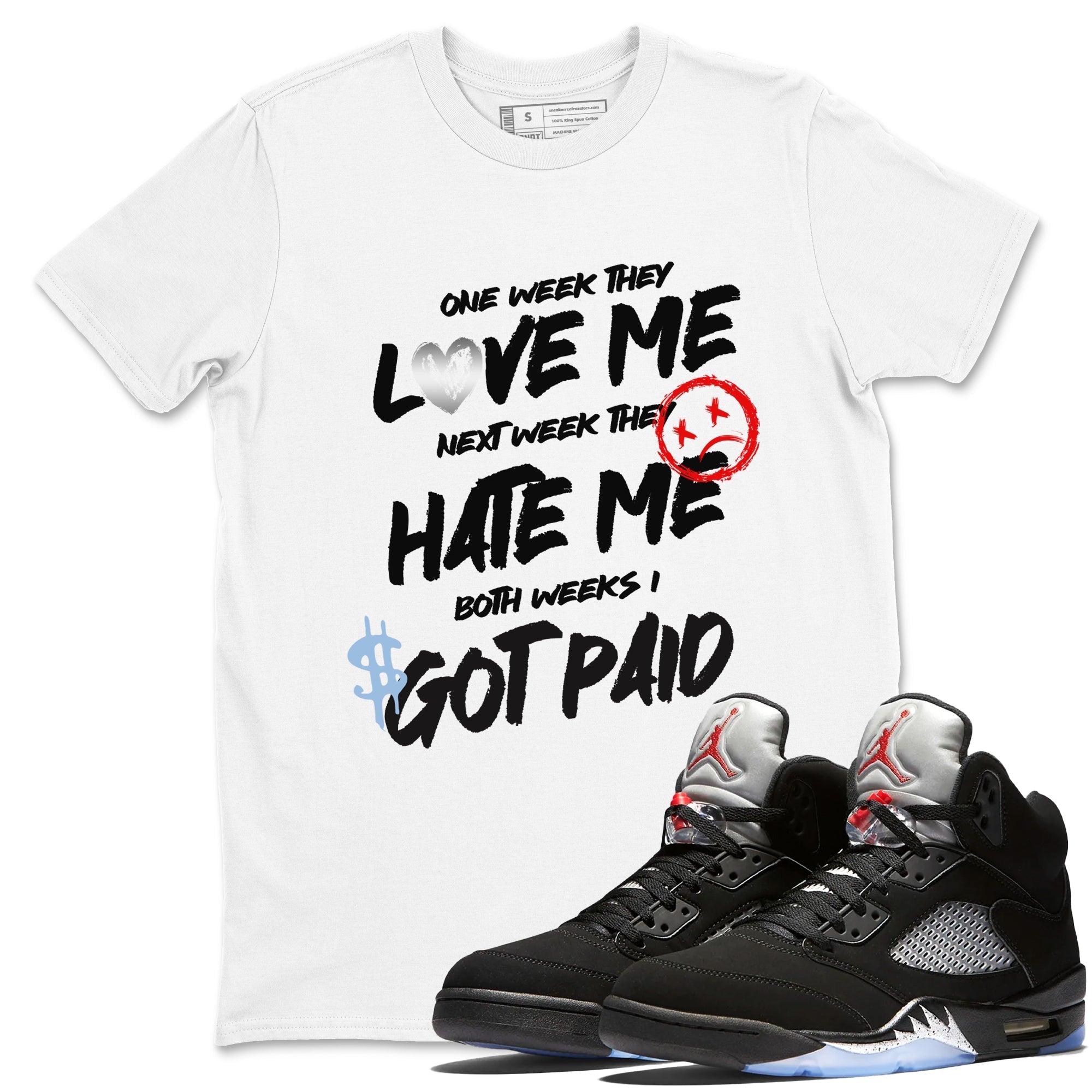 I Got Paid snkmatch Tees - Air Jordan 5 Reimagined
