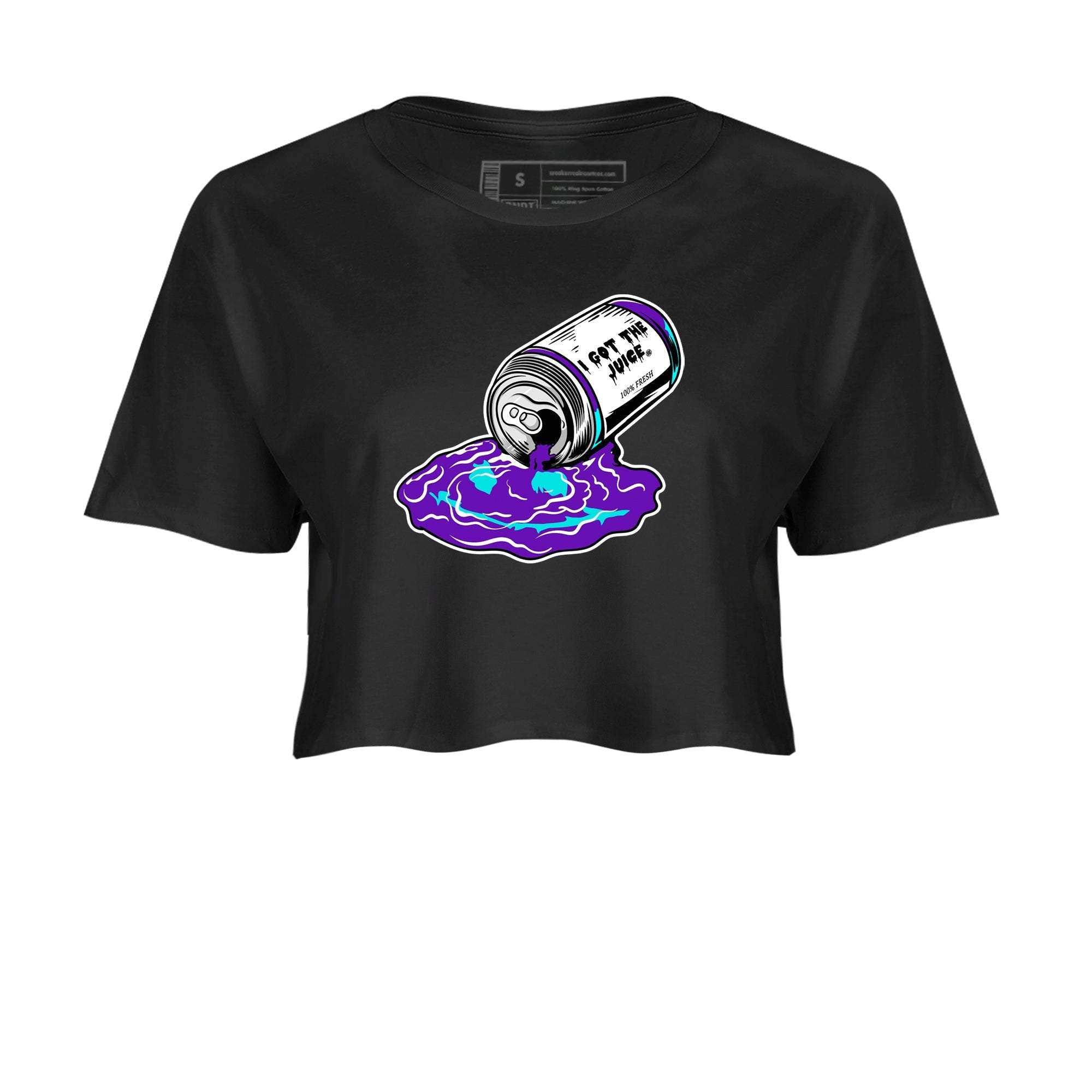 I Got The Juice snkmatch Women's Top - Air Jordan 5 Grape