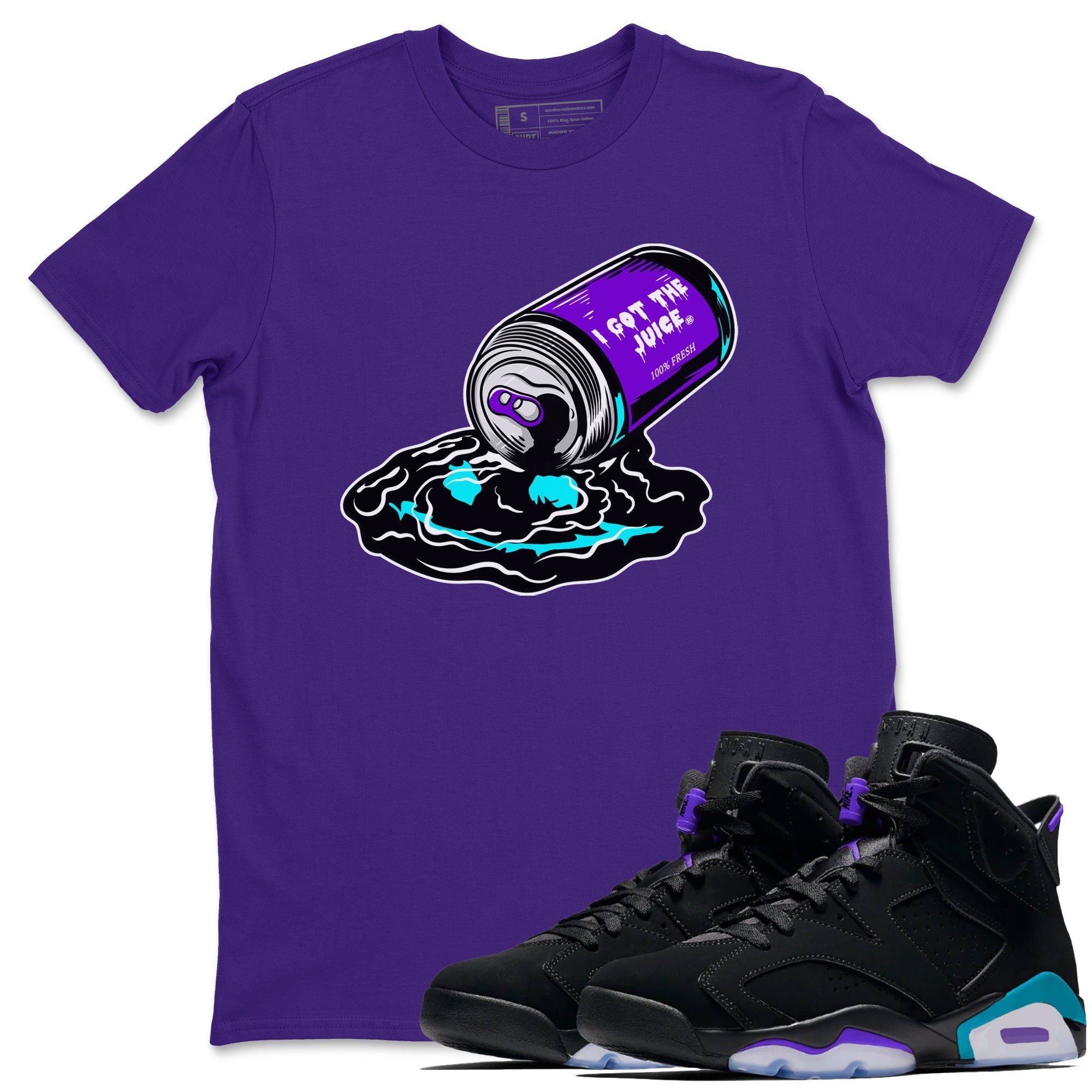 I Got The Juice snkmatch Tee - Air Jordan 6 Aqua