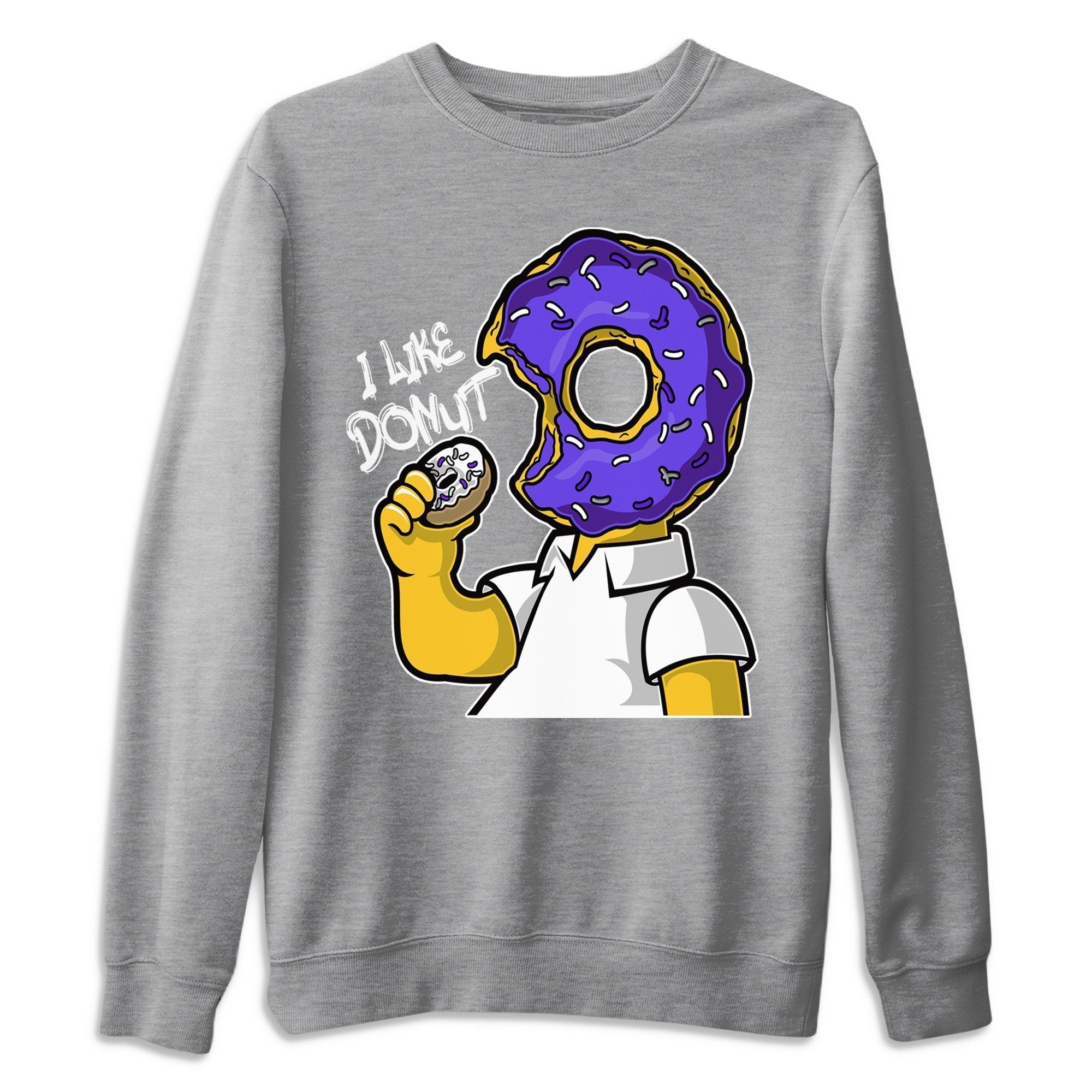 I Like Donut Unisex Tops - Air Jordan 1 WMNS Court Purple