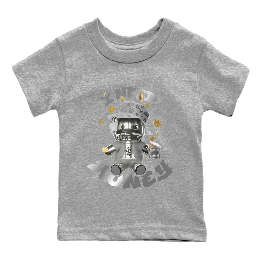 I Need Money snkmatch Tee Kids - Air Jordan 4 Frozen Moments