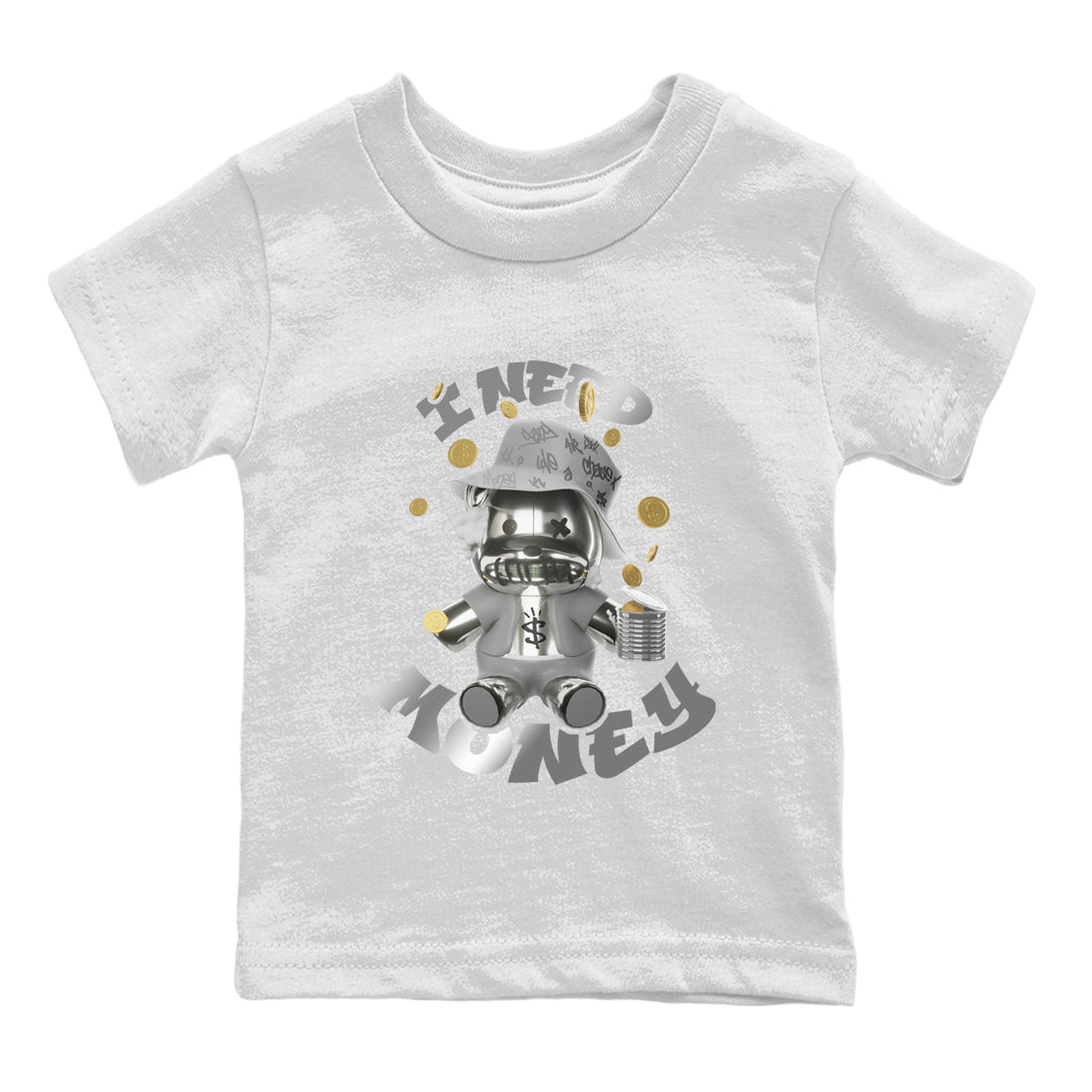 I Need Money snkmatch Tee Kids - Air Jordan 4 Frozen Moments
