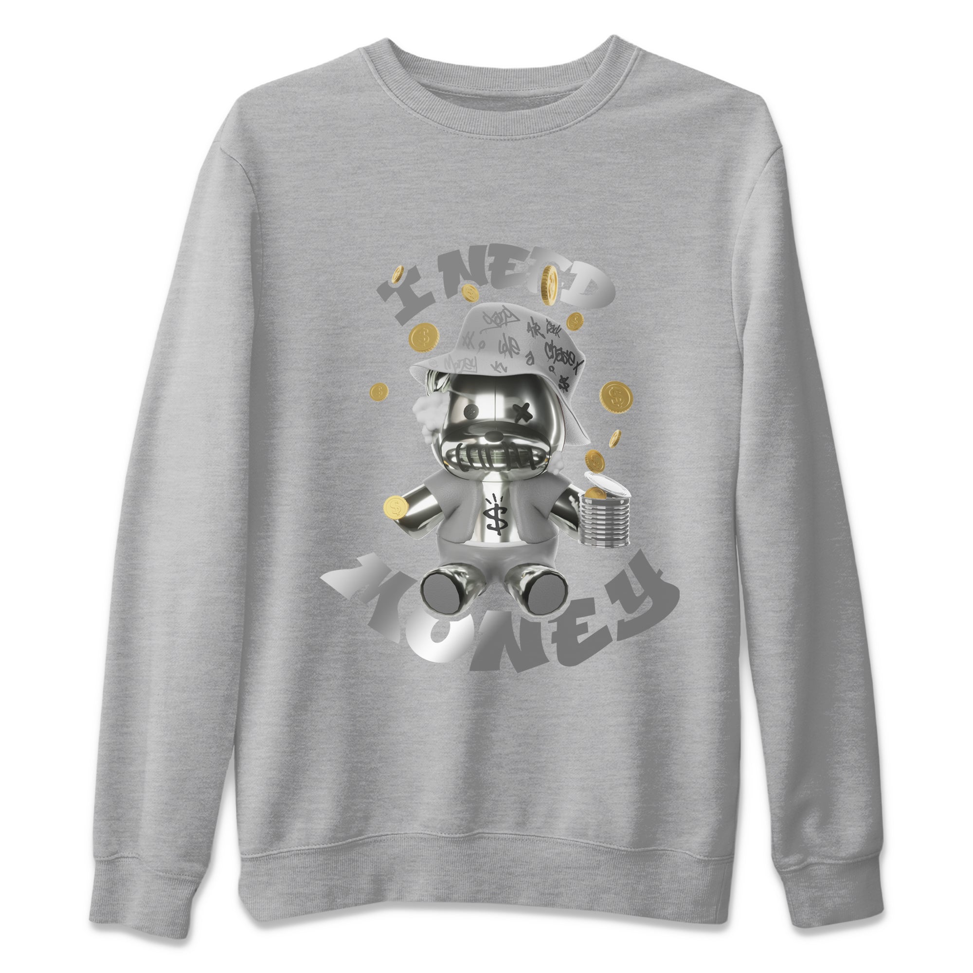 I Need Money snkmatch Tee - Air Jordan 4 Frozen Moments