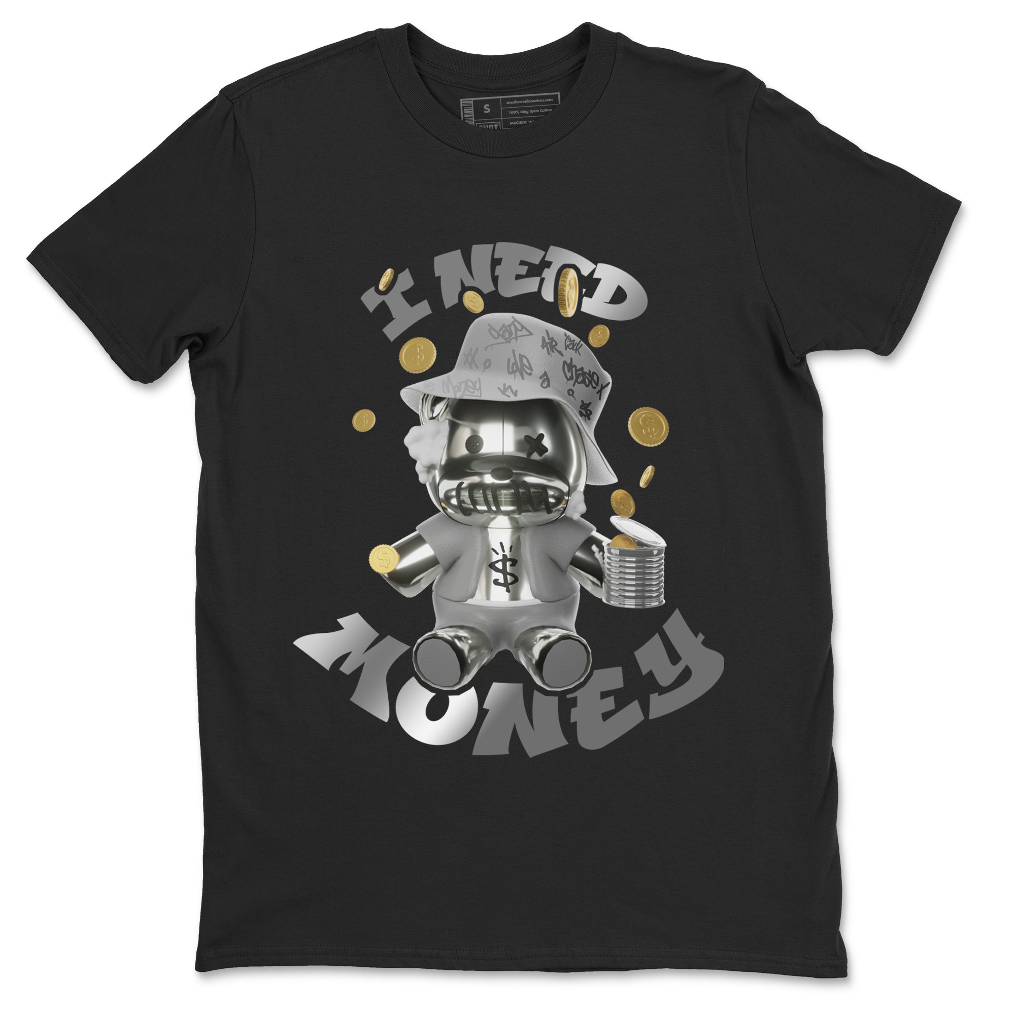 I Need Money snkmatch Tee - Air Jordan 4 Frozen Moments