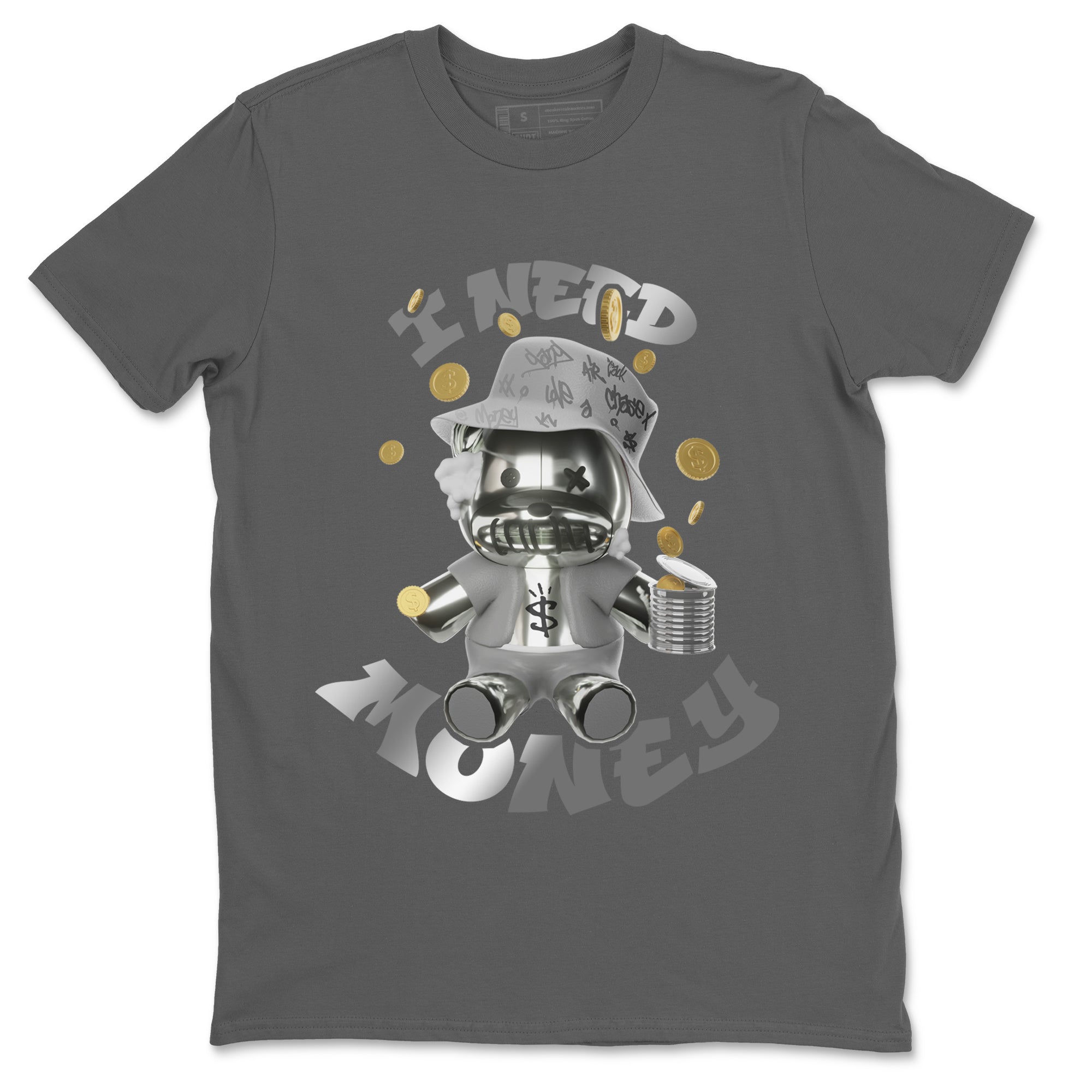 I Need Money snkmatch Tee - Air Jordan 4 Frozen Moments