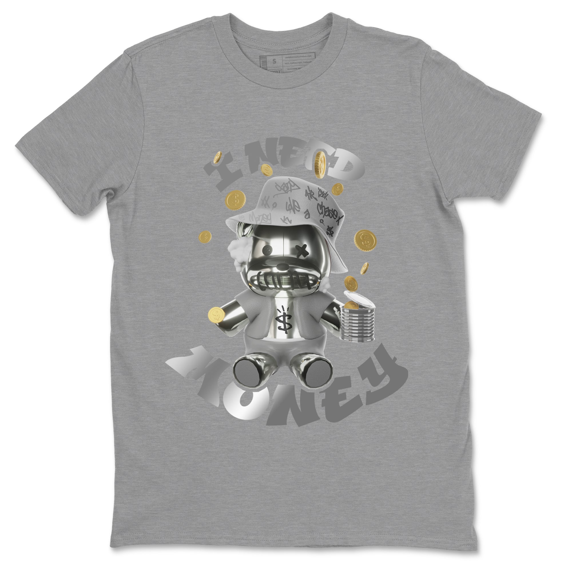 I Need Money snkmatch Tee - Air Jordan 4 Frozen Moments