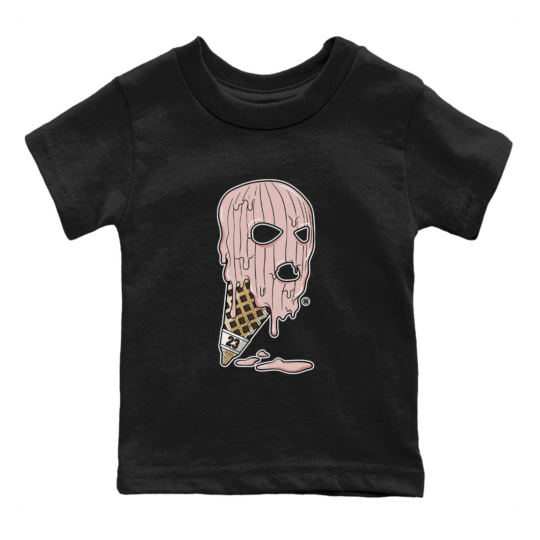 Ice Cream Mask snkmatch Tee Kids - Air Jordan 11 Neapolitan