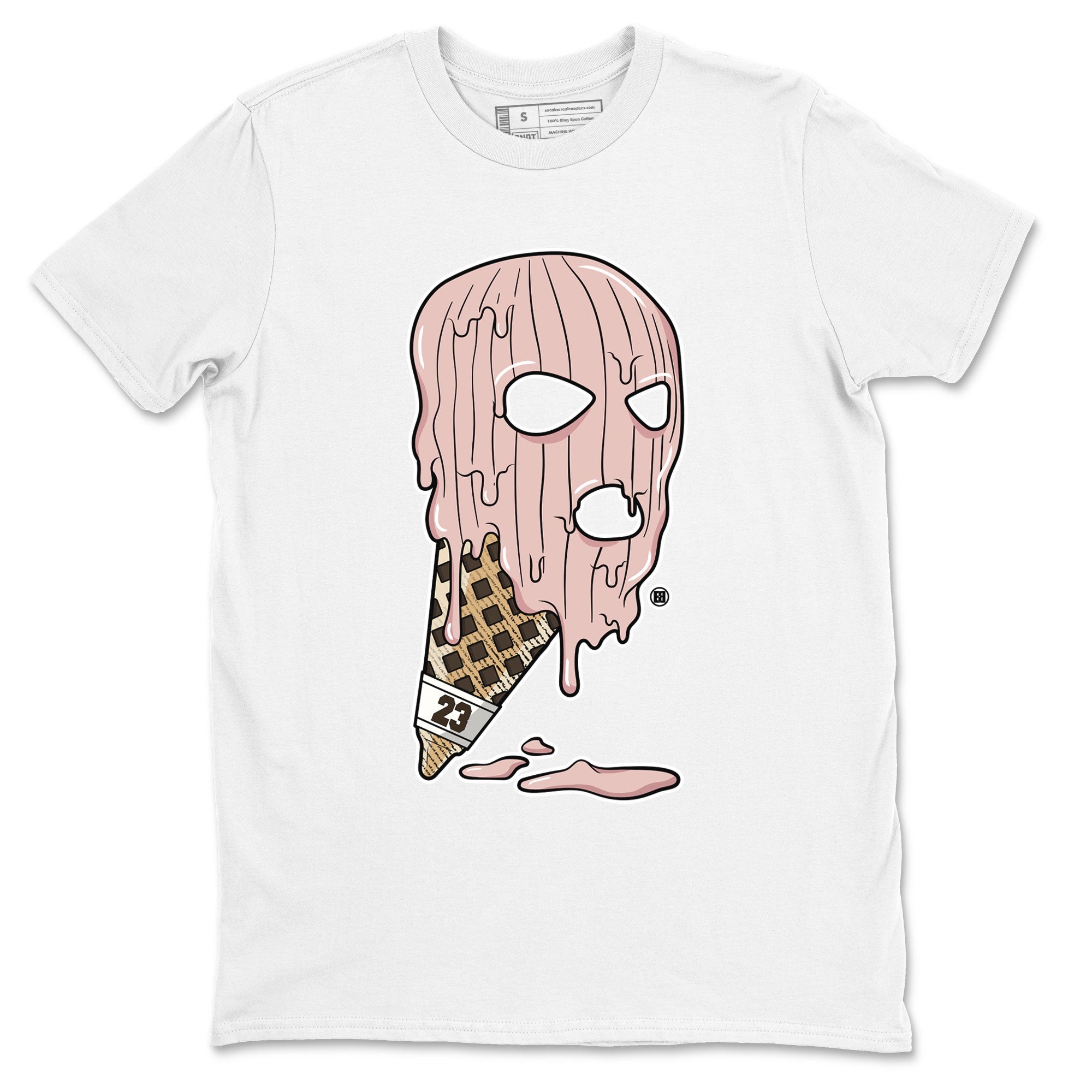 Ice Cream Mask snkmatch Tee - Air Jordan 11 Neapolitan