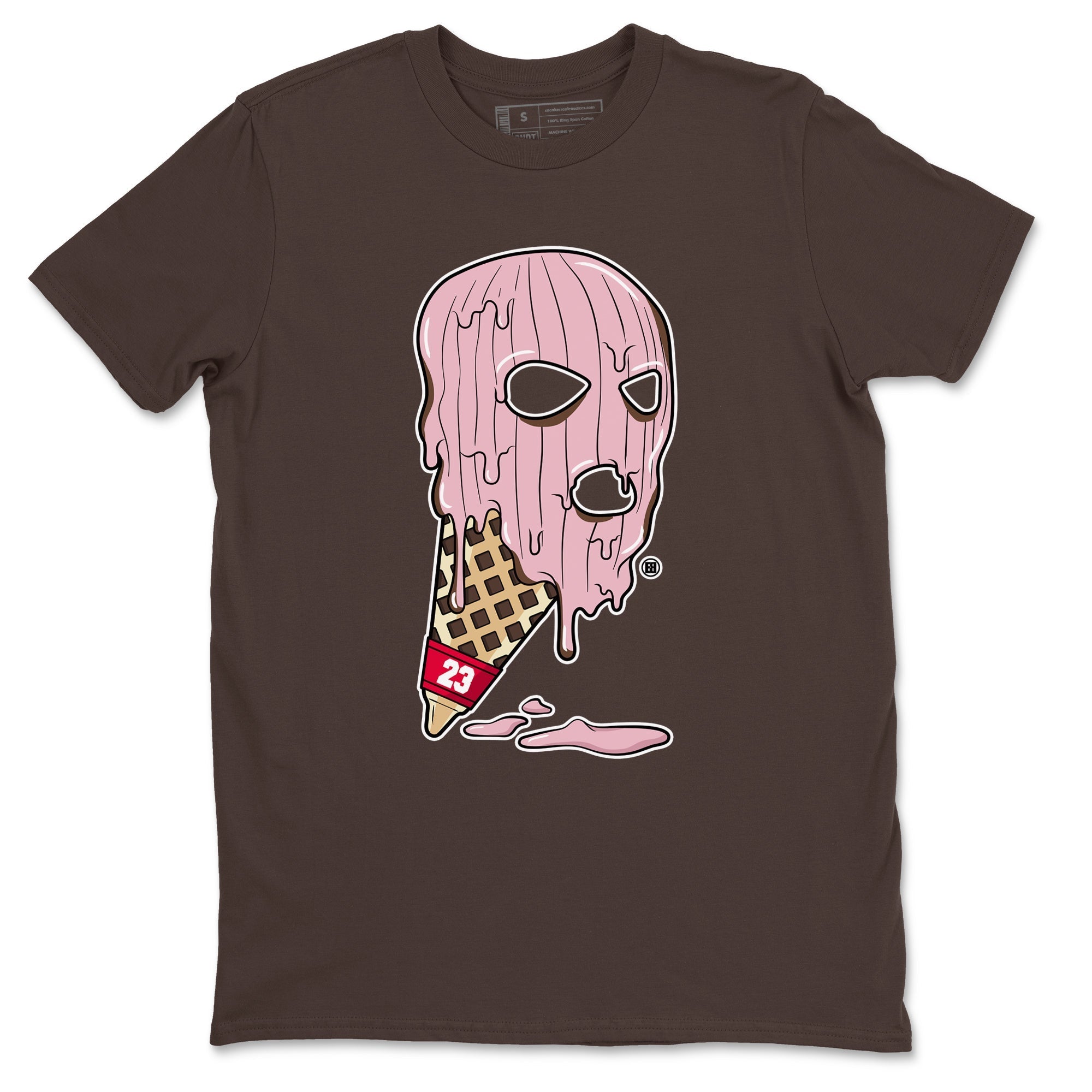 Ice Cream Mask snkmatch Tees - Dunk Cacao Wow And Pink Foam