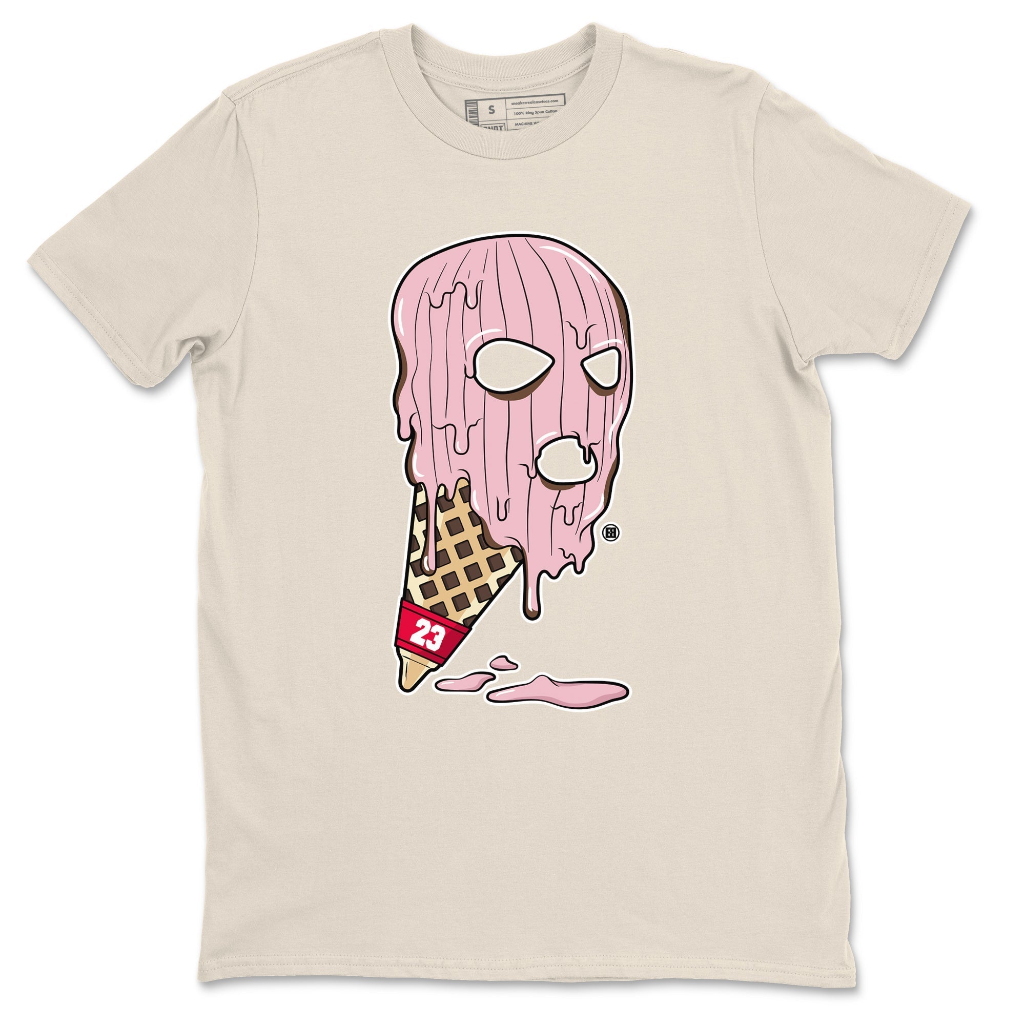 Ice Cream Mask snkmatch Tees - Dunk Cacao Wow And Pink Foam
