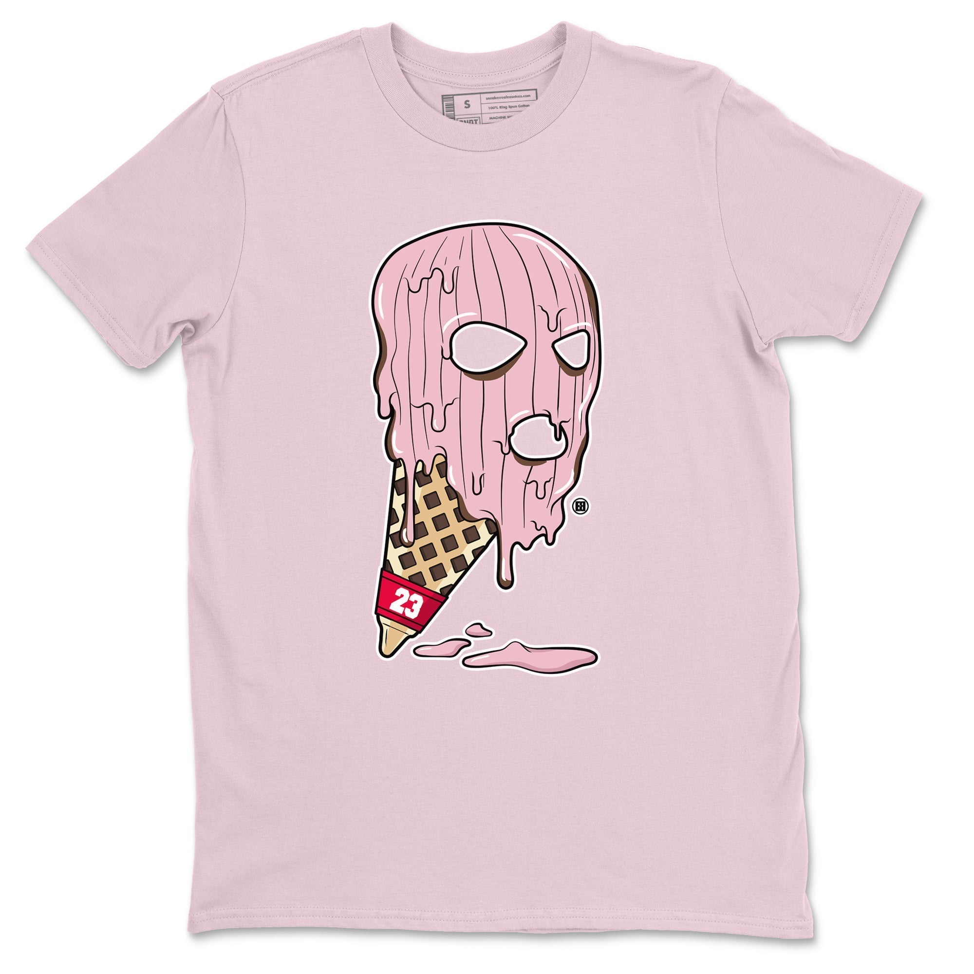 Ice Cream Mask snkmatch Tees - Dunk Cacao Wow And Pink Foam