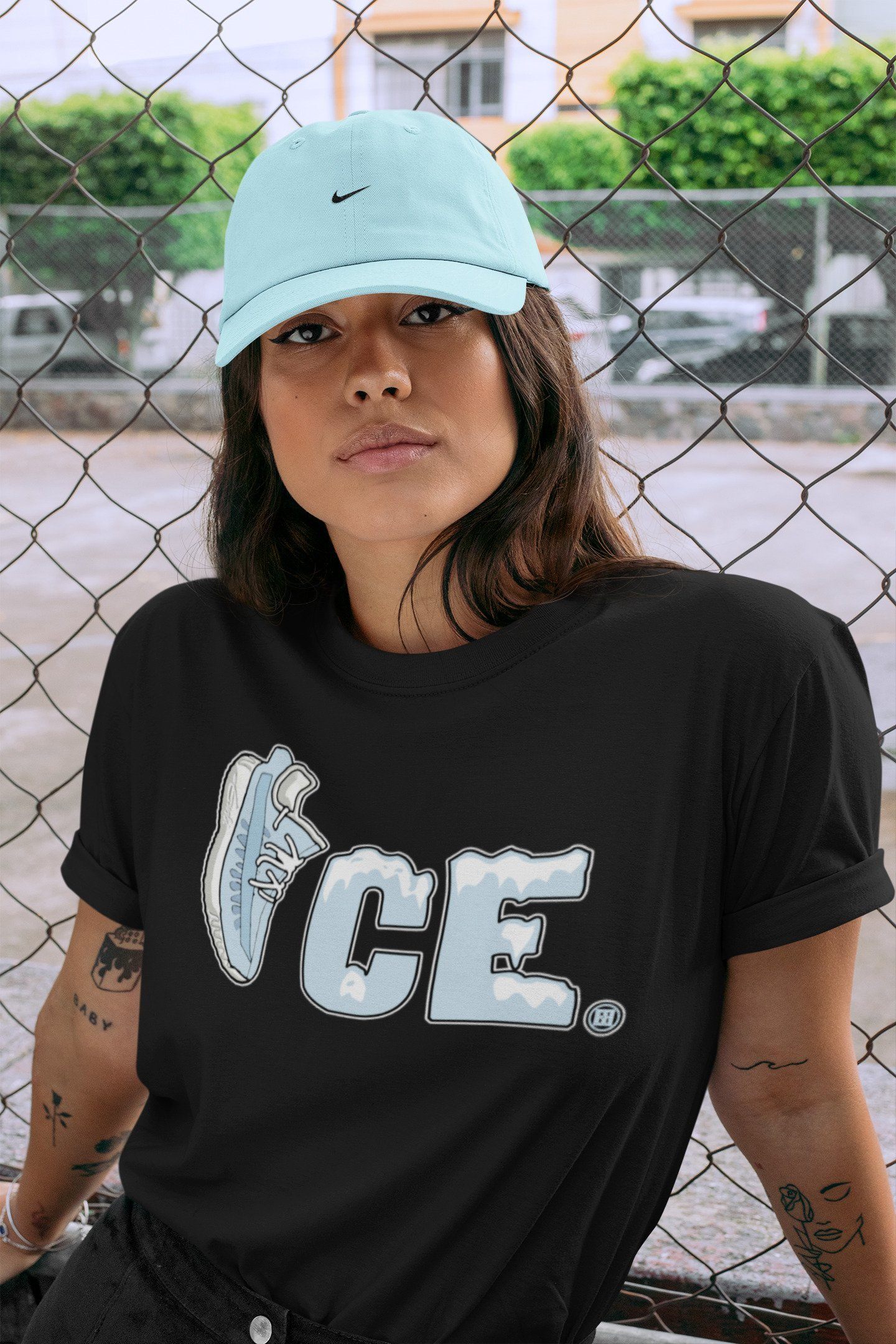 Ice Unisex Tops - Yeezy 350 Mono Ice