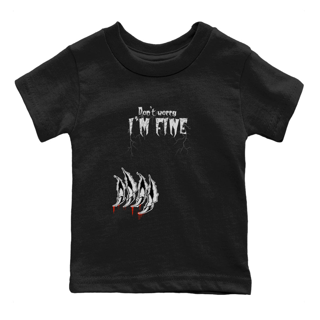 I'm Fine snkmatch Tees Kids - Air Foamposite One Jin