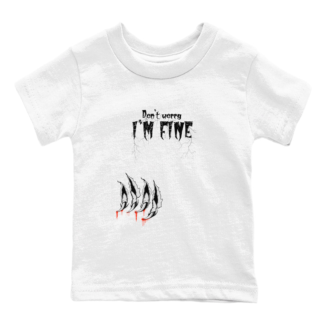 I'm Fine snkmatch Tees Kids - Air Foamposite One Jin