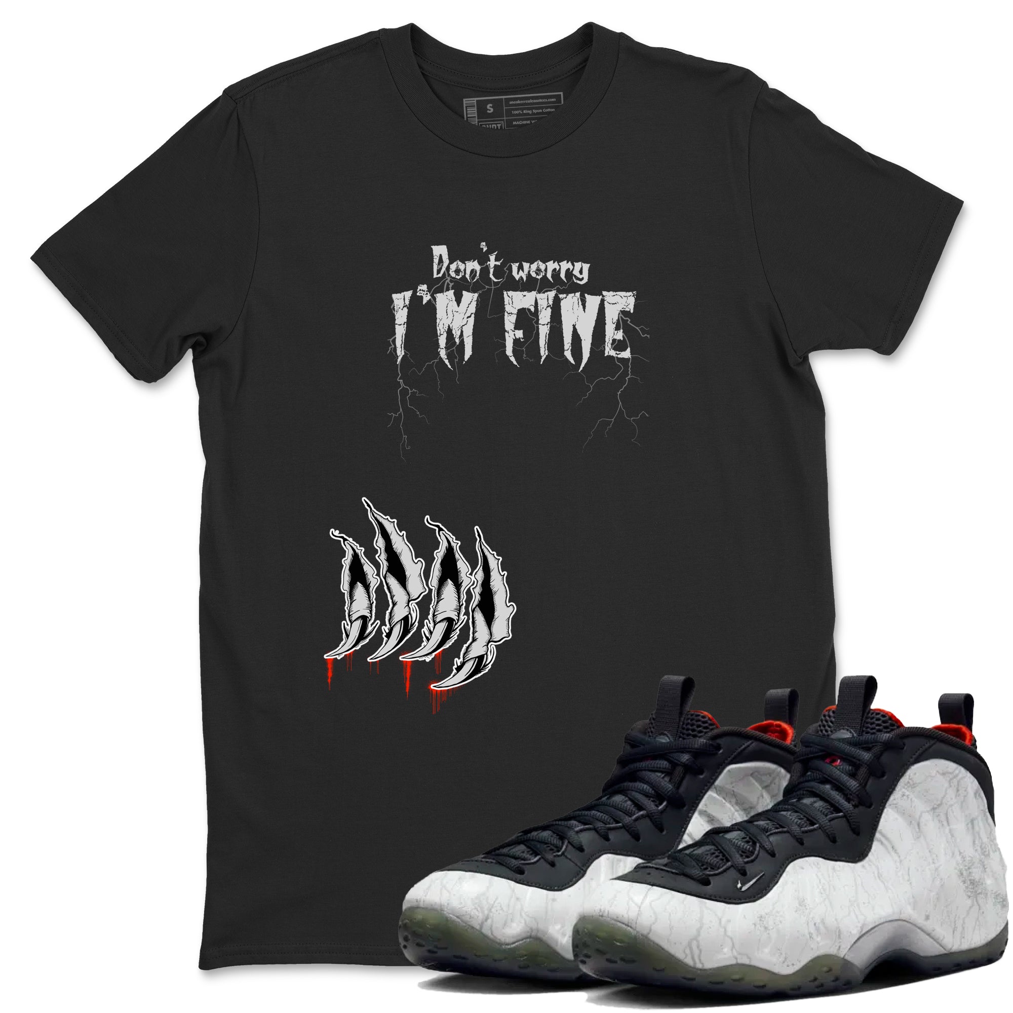 I'm Fine snkmatch Tees - Air Foamposite One Jin