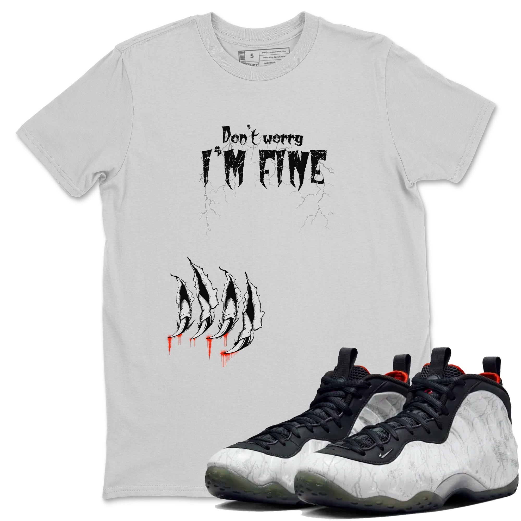 I'm Fine snkmatch Tees - Air Foamposite One Jin