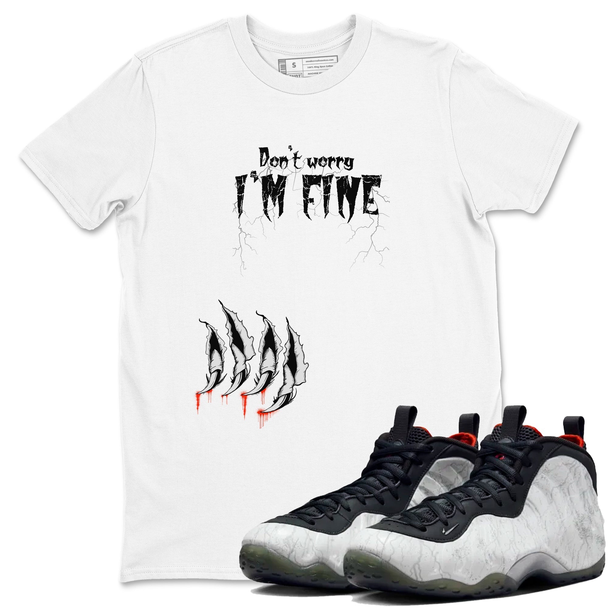 I'm Fine snkmatch Tees - Air Foamposite One Jin