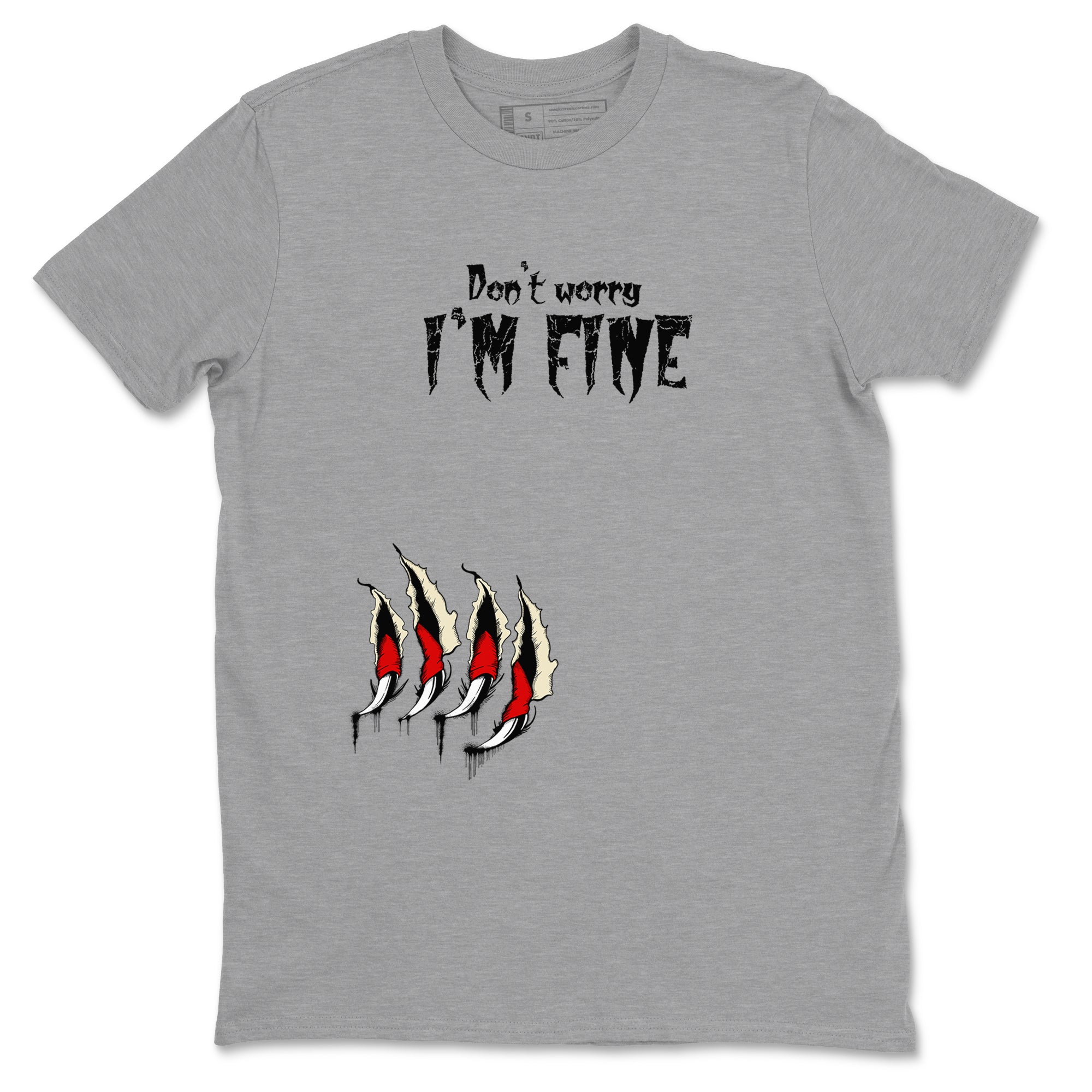 I'm Fine snkmatch Tees - Air Jordan 1 Black Toe Reimagined